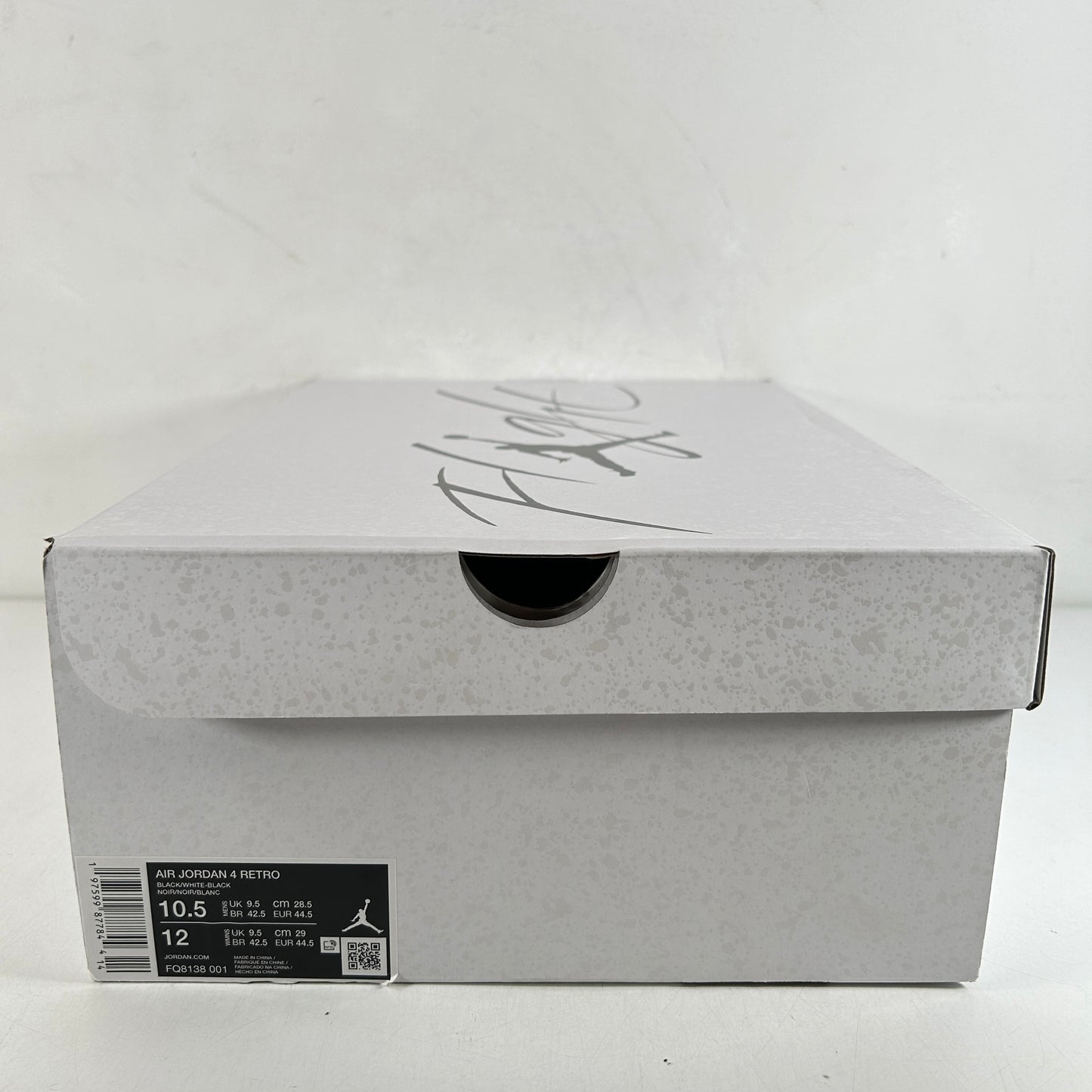 FQ8138 001 Air Jordan 4 Retro White Thunder [USED] - 10.5 M (Used)