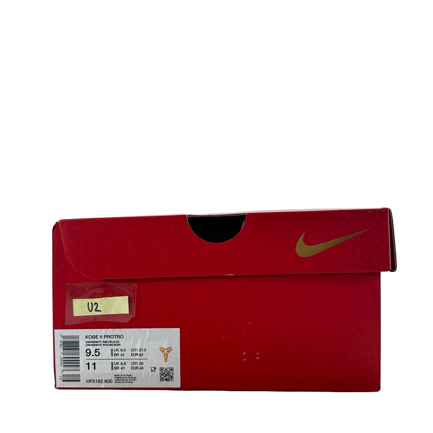 HF5182 600 Nike Kobe 5 Protro Year of the Mamba University Red [USED] - 9.5 M (Used2)