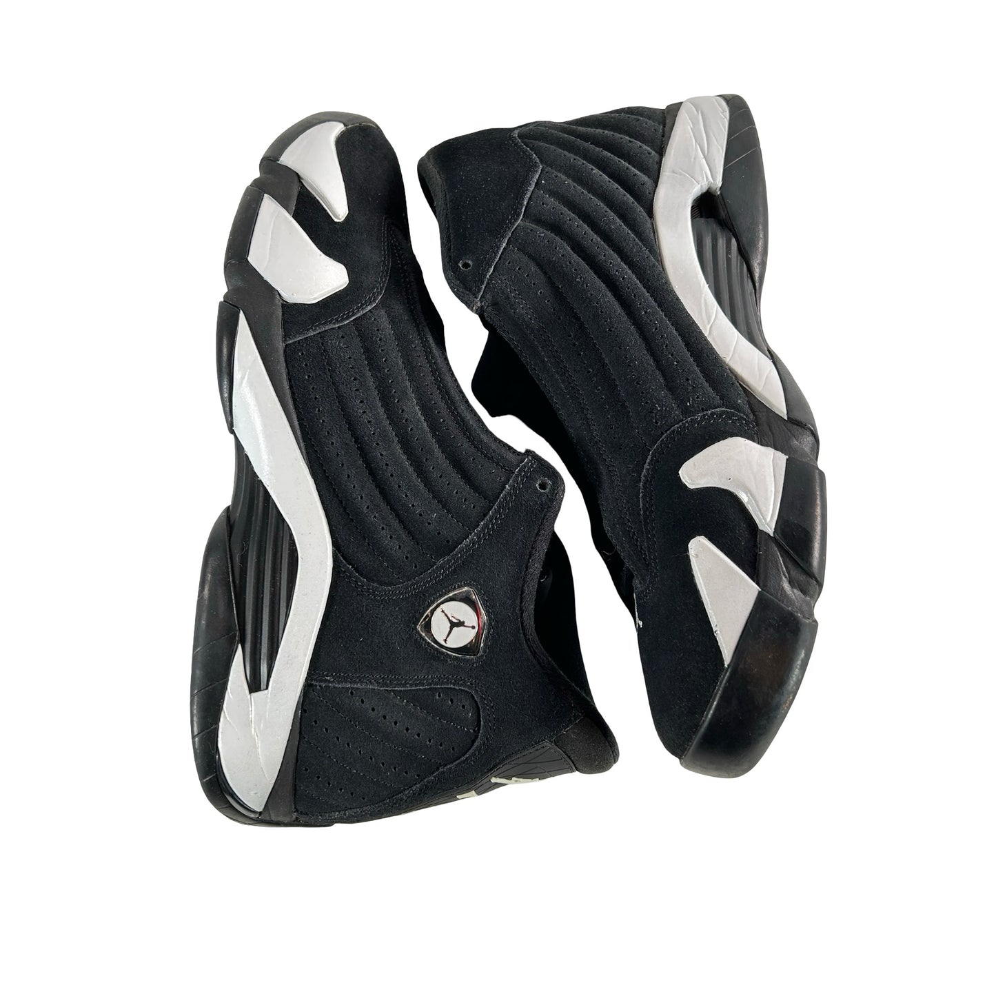 487471 016 Jordan 14 Retro Black White [USED] - 11.5 M (Used)