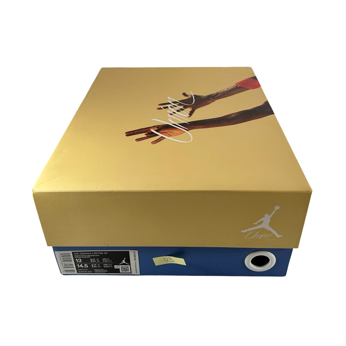 DJ5718 300 Jordan 4 Retro SP 30th Anniversary Union Desert Moss [USED] - 13 M (Used3)