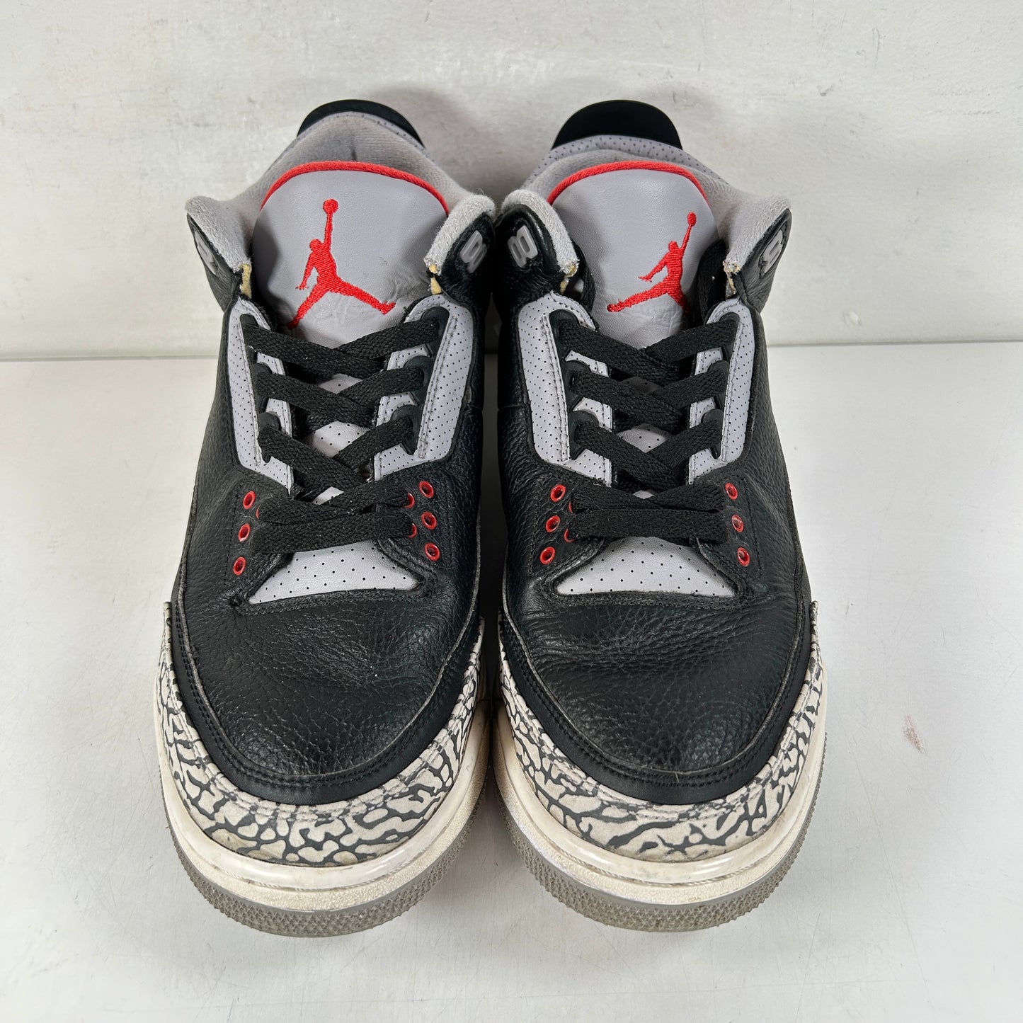 854262 001 Jordan 3 Black Cement 2018 [USED] - 10.5 M (Used3) (No Box3)