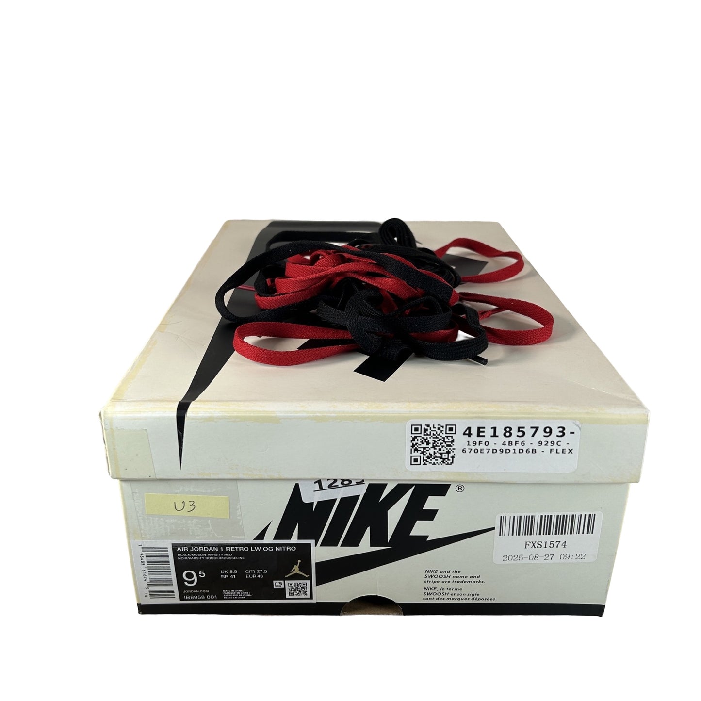 IB8958 001 Jordan 1 Retro Low OG Nigel Sylvester Nitro Better With Time [USED] - 9.5 M (Used3)