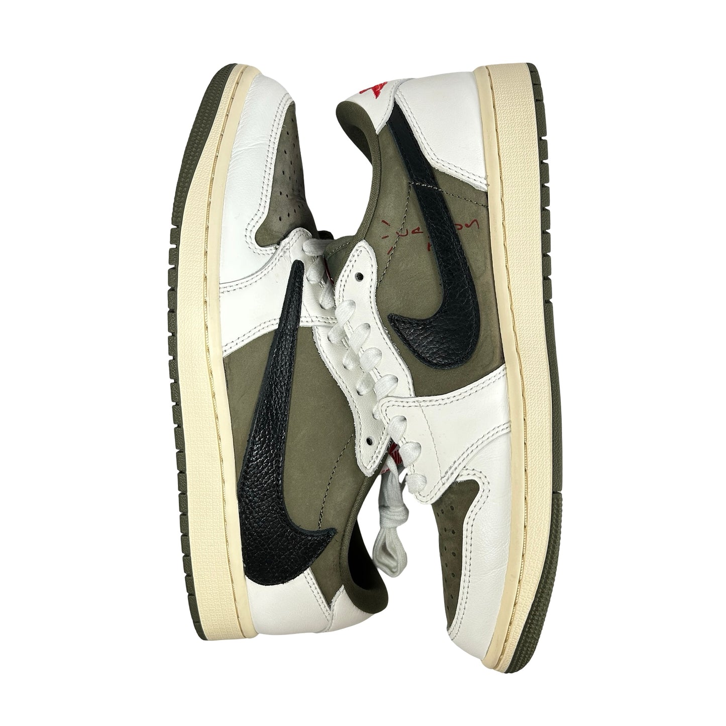 DM7866 200 Jordan 1 Retro Low OG SP Travis Scott Medium Olive [USED] - 9.5 M (Used2)