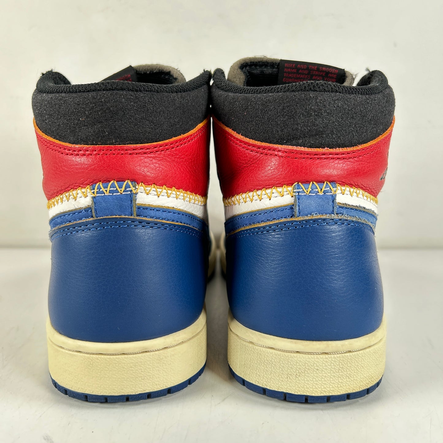 BV1300 146 Jordan 1 Union Storm Blue Toe [USED] - 8.5 M (Used)