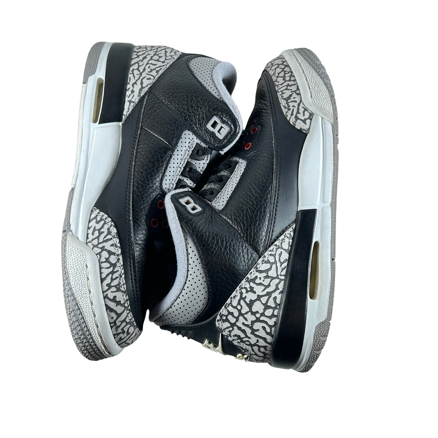 854261 001 Jordan 3 Retro Black Cement (2018) (GS) [USED] - 5.5 Y (Used) (No Box)
