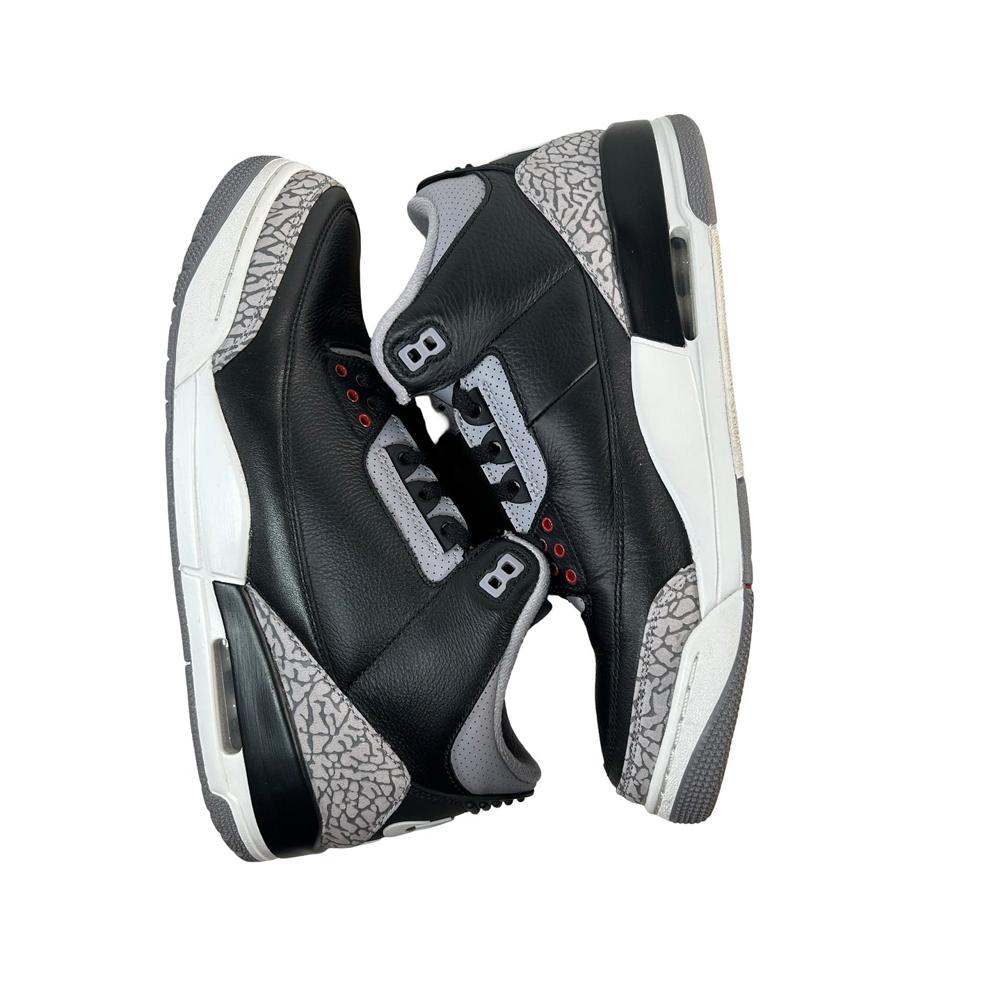 DN3707 010 Jordan 3 Retro OG Black Cement (2024) [USED] - 10.5 M (Used30)