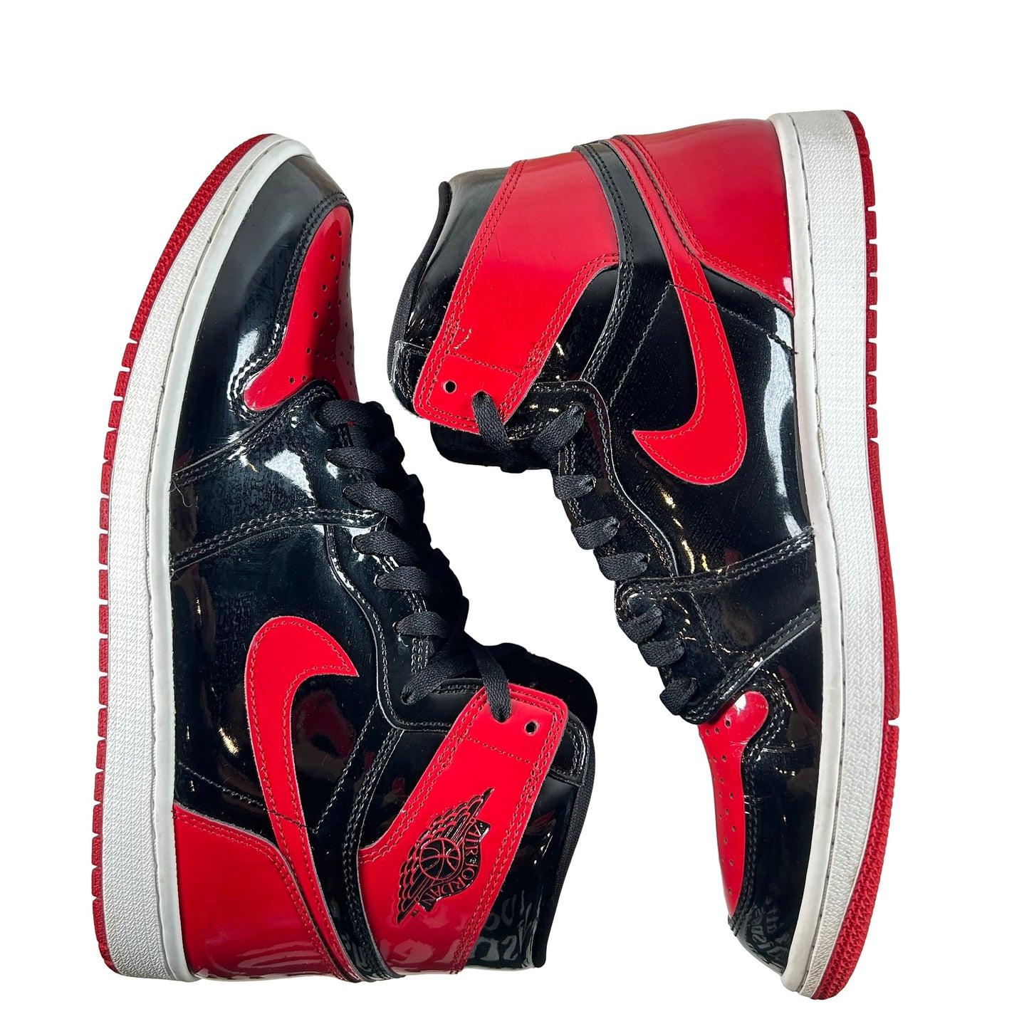 555088 063 Jordan 1 Retro High OG Patent Bred [USED] - 11 M (Used6)
