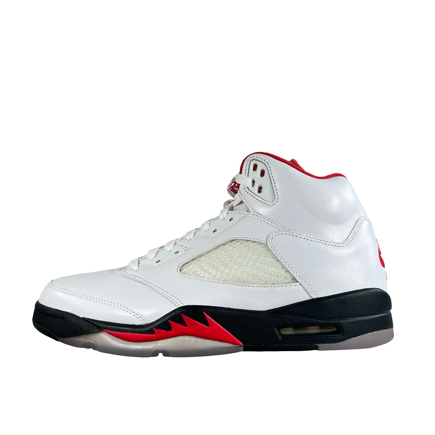 DA1911 102 Jordan 5 Fire Red - 10.5 M (Dye On Soles)