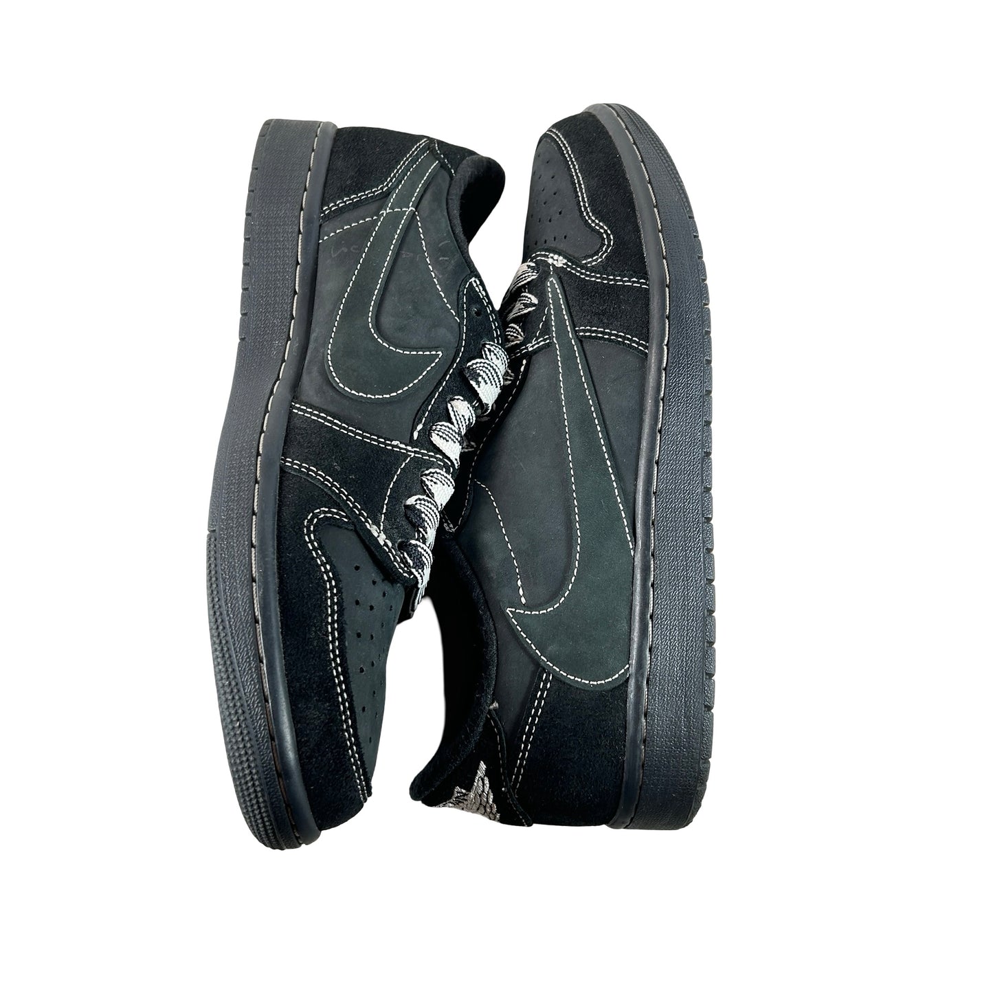DM7866 001 Jordan 1 Retro Low OG Travis Scott Black Phantom [USED] - 10 M (Used15)