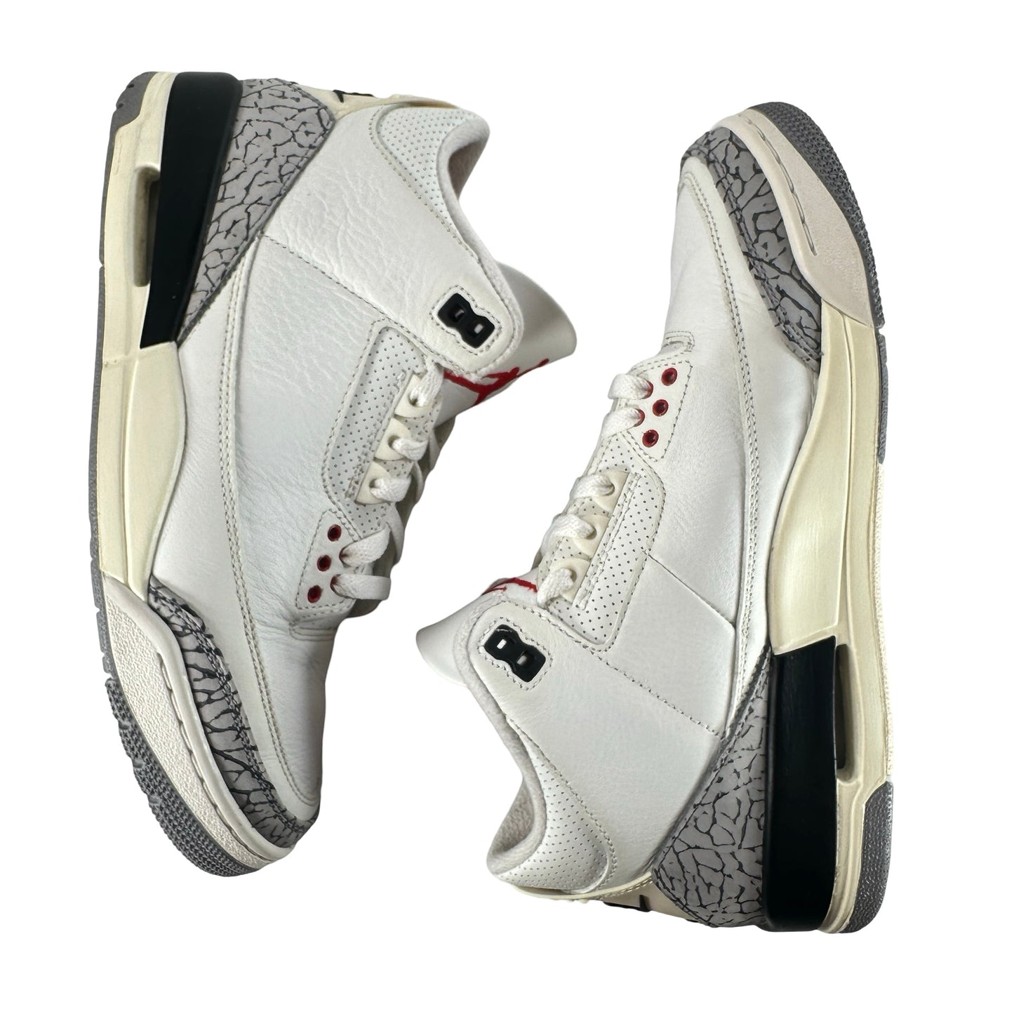 DN3707 100 Jordan 3 Retro White Cement Reimagined [USED] - 8.5 M (Used9)