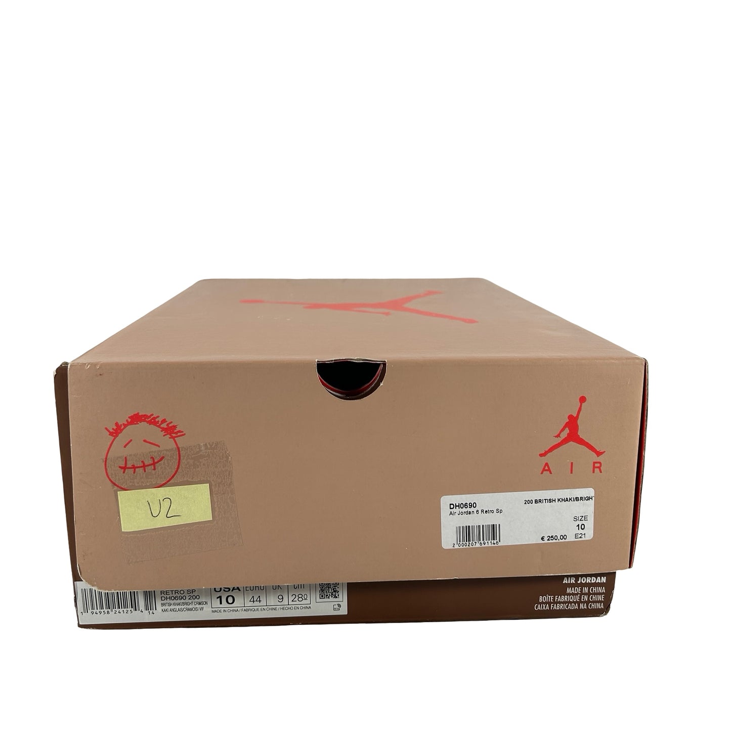DH0690 200 Jordan 6 Retro Travis Scott British Khaki [USED] - 10 M (Used2)
