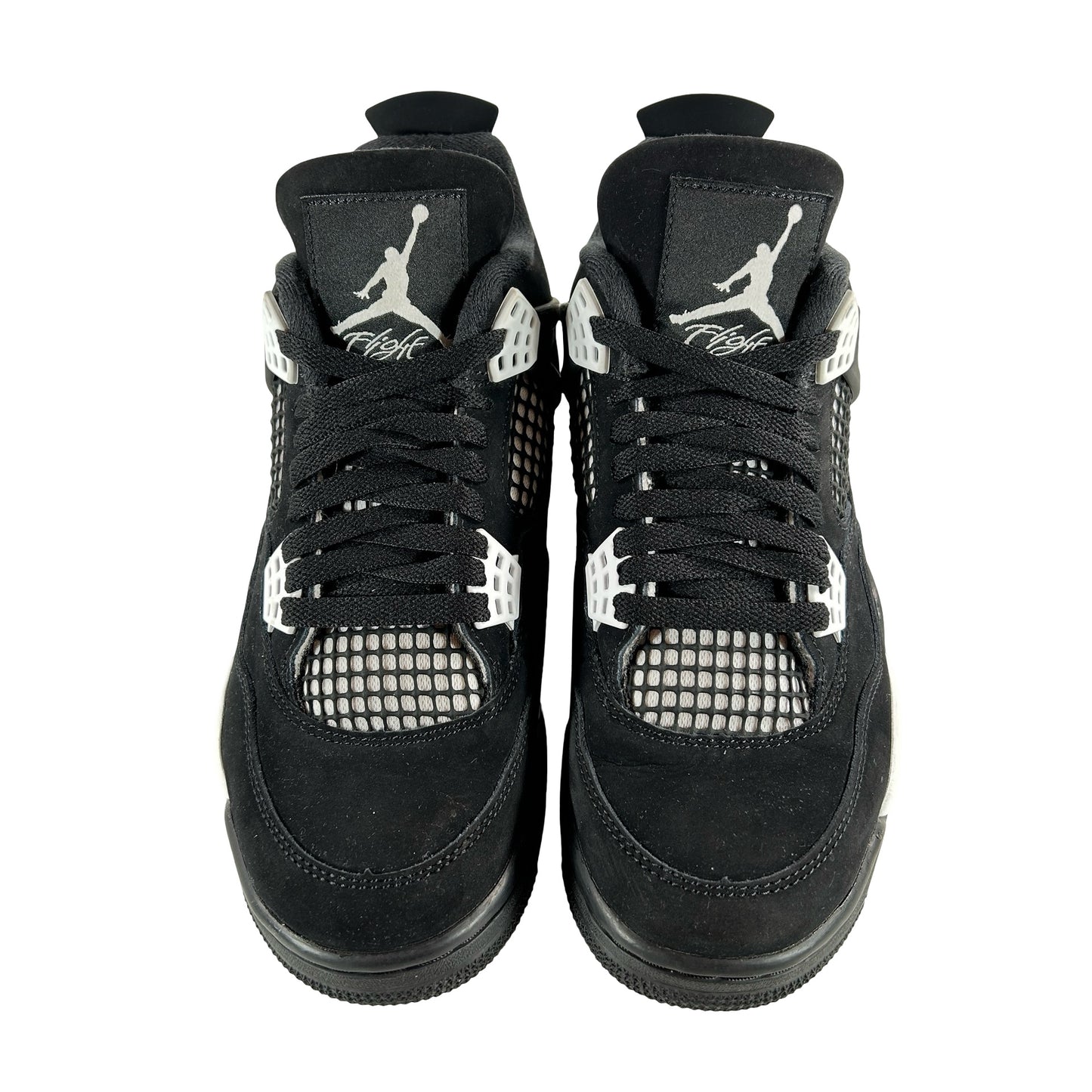 FQ8138 001 Jordan 4 Retro White Thunder [USED] - 7 M (Used)