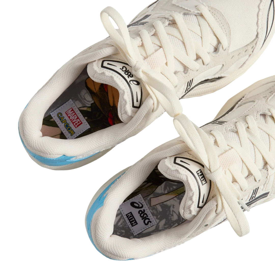 1203B011 100 ASICS Gel-Kayano 14 Kith Marvel vs. Capcom Ryu