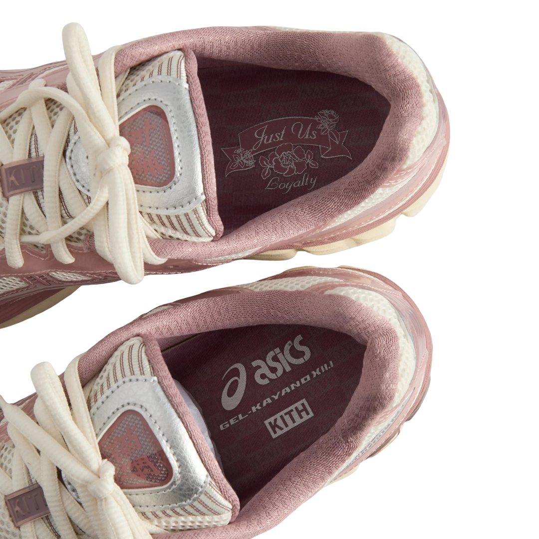 1203B144 101 ASICS Gel-Kayano 12.1 Kith Quartz