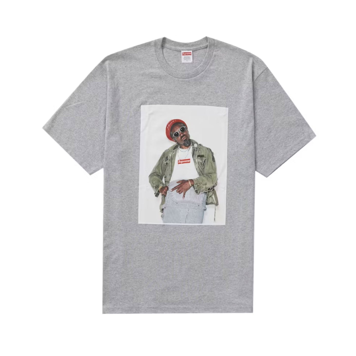 Andre 3000 Photo Tee Grey [USED] - M (Used)