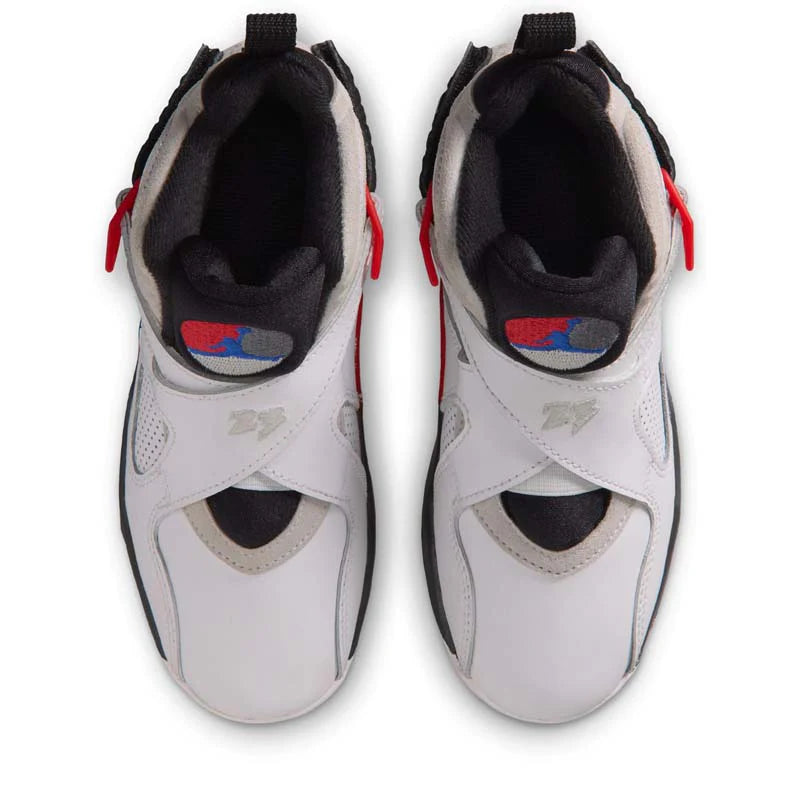 305369 100 Air Jordan 8 Retro "Bugs Bunny" White True Red (2025) (PS)