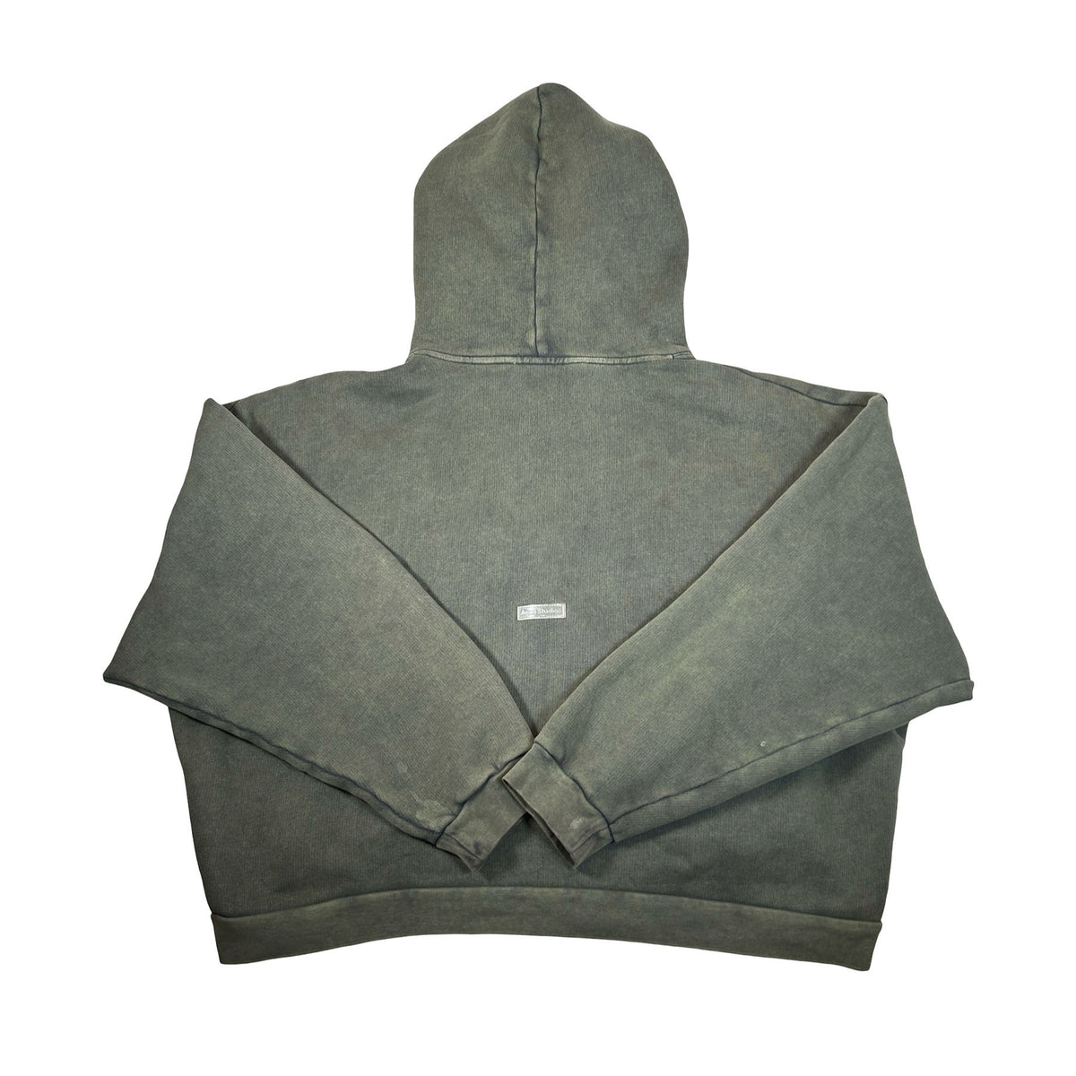 Acne Studios Oversized Cropped Hoodie Olive Green [USED] - 2XL (Used)