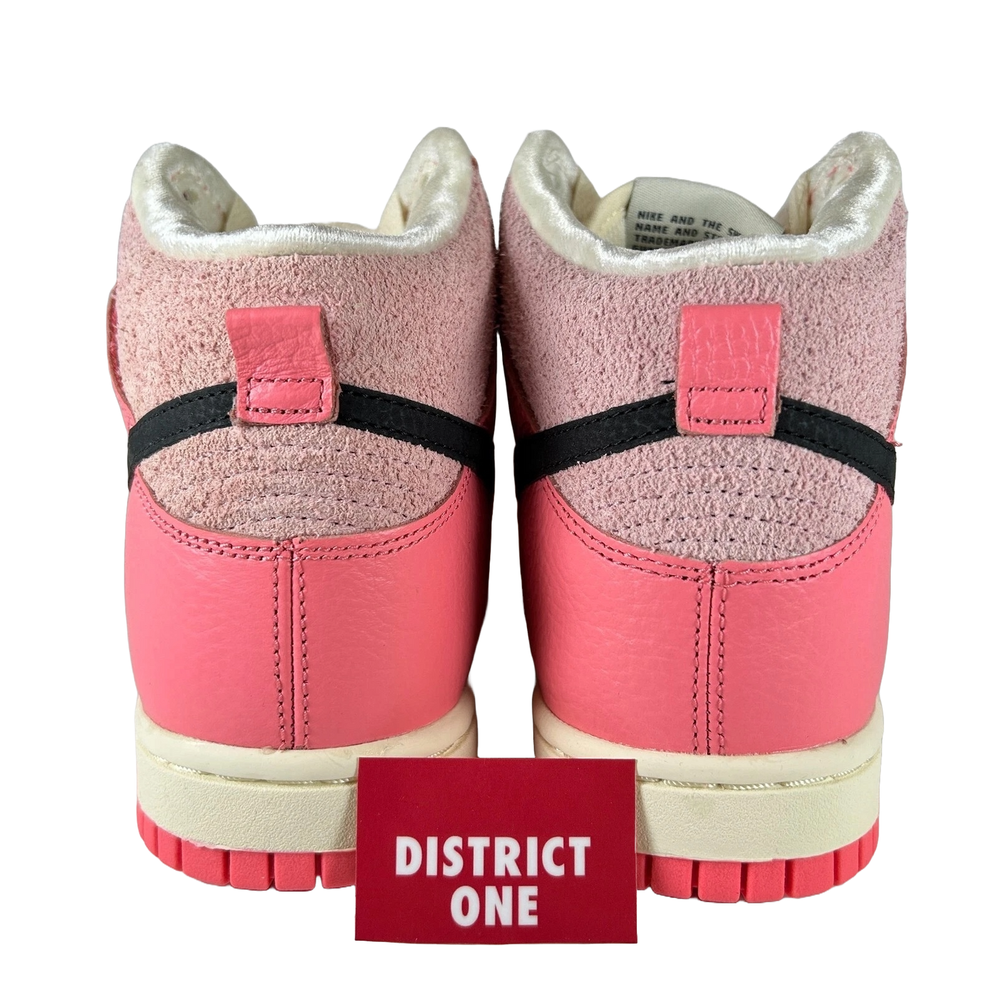 DX3359 600 Nike Dunk High Hoops Pack Pink (Women's) - 6.5 W (Discoloration) (Damaged Box)