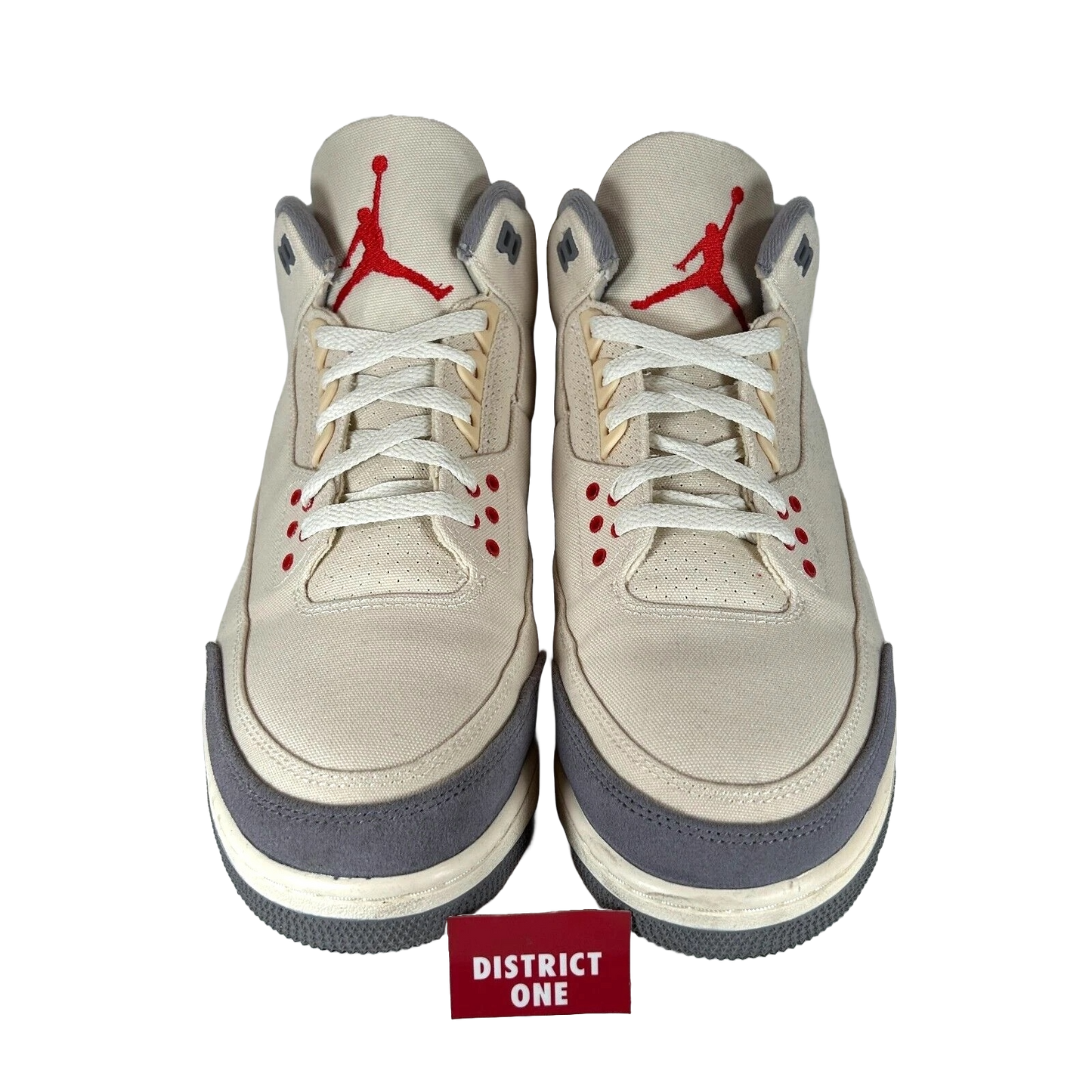 DH7139 100 Jordan 3 Retro Muslin [USED] - 13 M (VNDS)