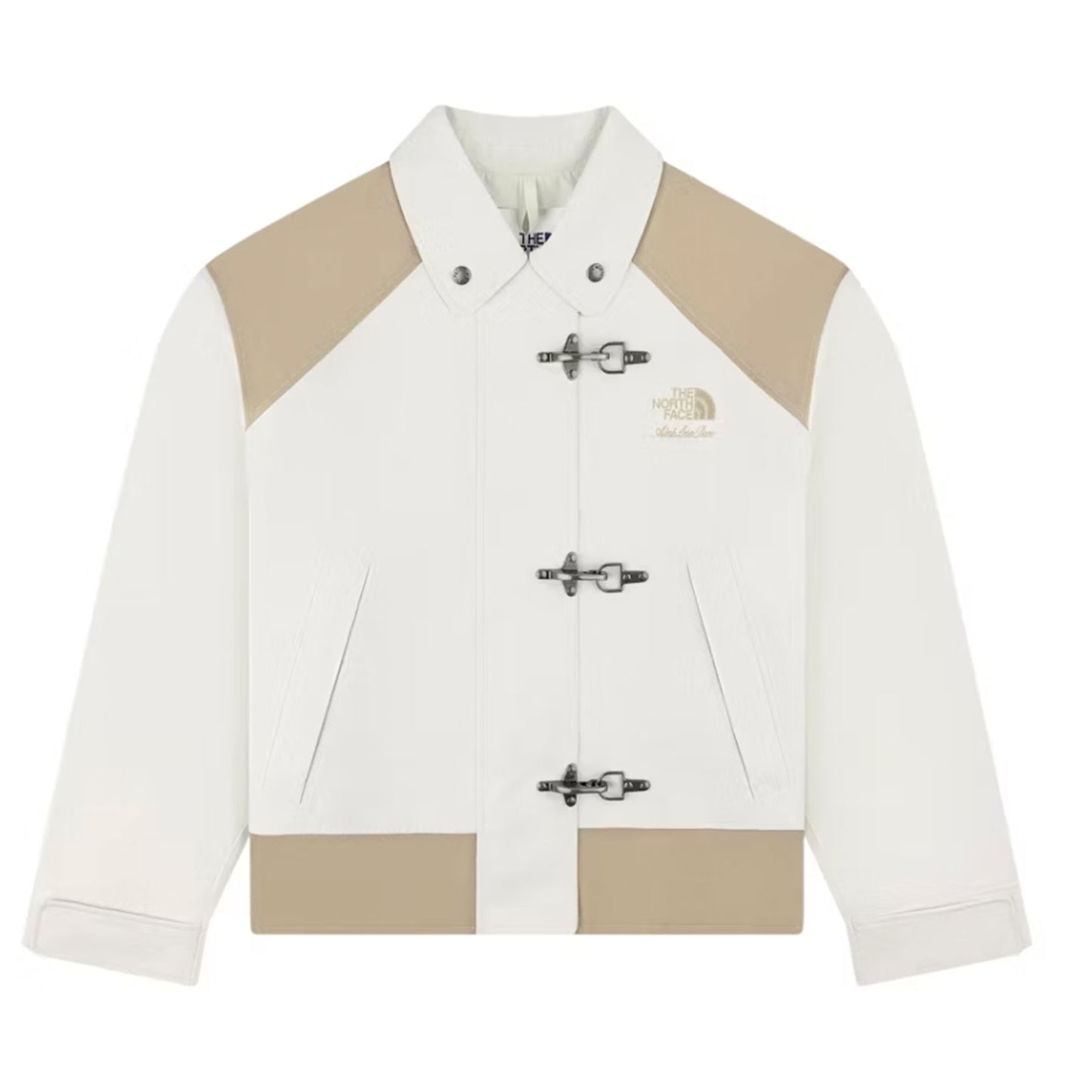 Aime Leon Dore x The North Face Firefighter Jacket Pristine/Safari Tan