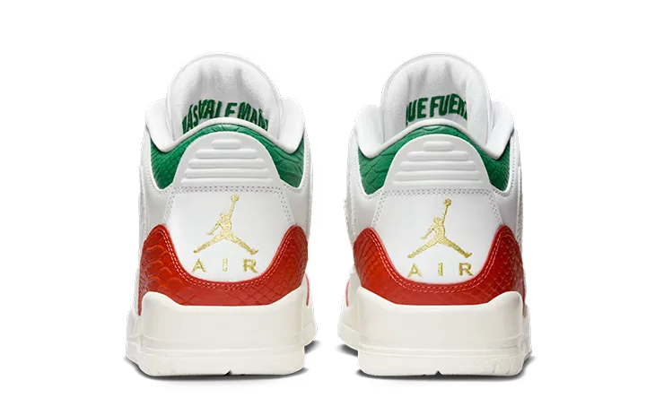 IO1752 100 Jordan 3 Retro El Vuelo Summit White