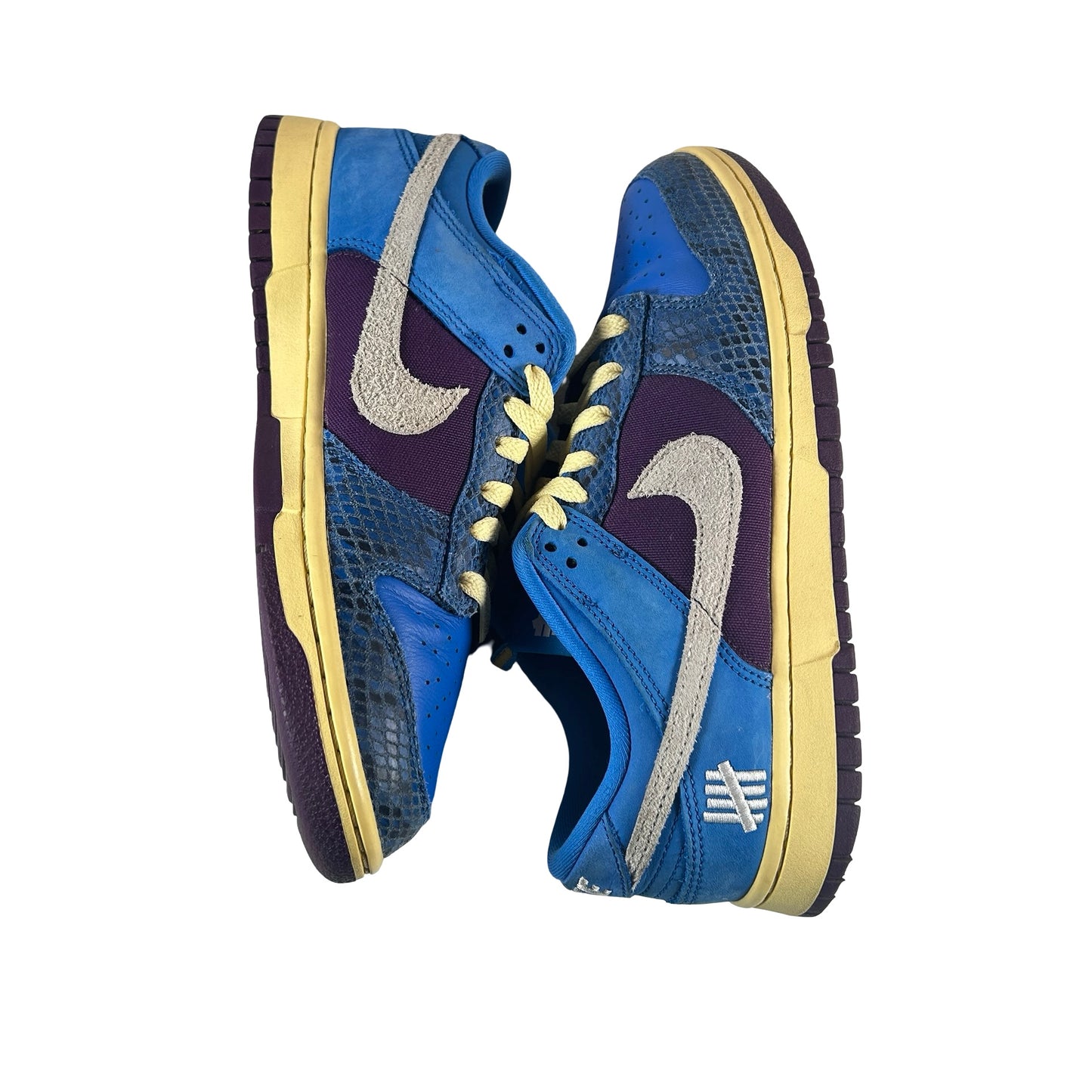 DH6508 400 Nike Dunk Low Undefeated 5 On It Dunk vs. AF1 [USED] - 8 M (Used3)