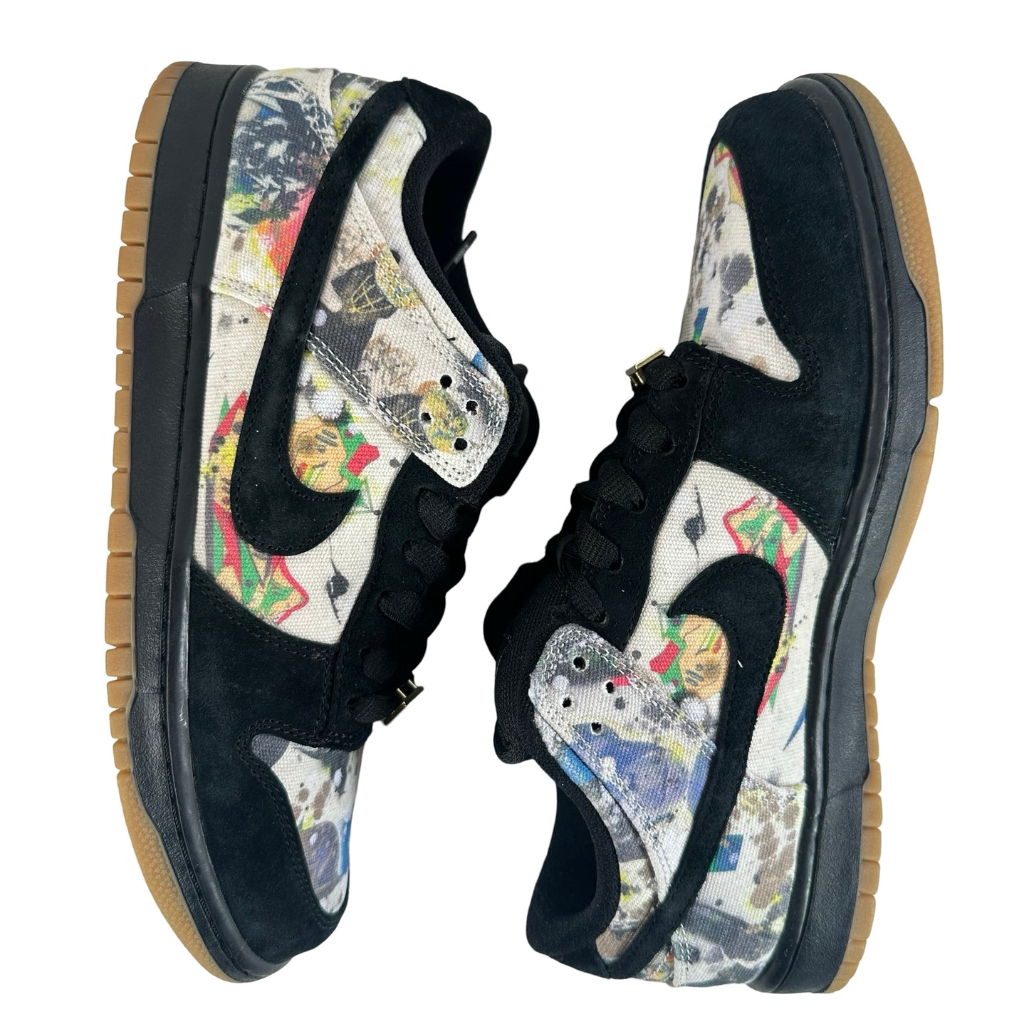 FD8778 001 Nike SB Dunk Low Supreme Rammellzee [USED] - 10 M (Used)