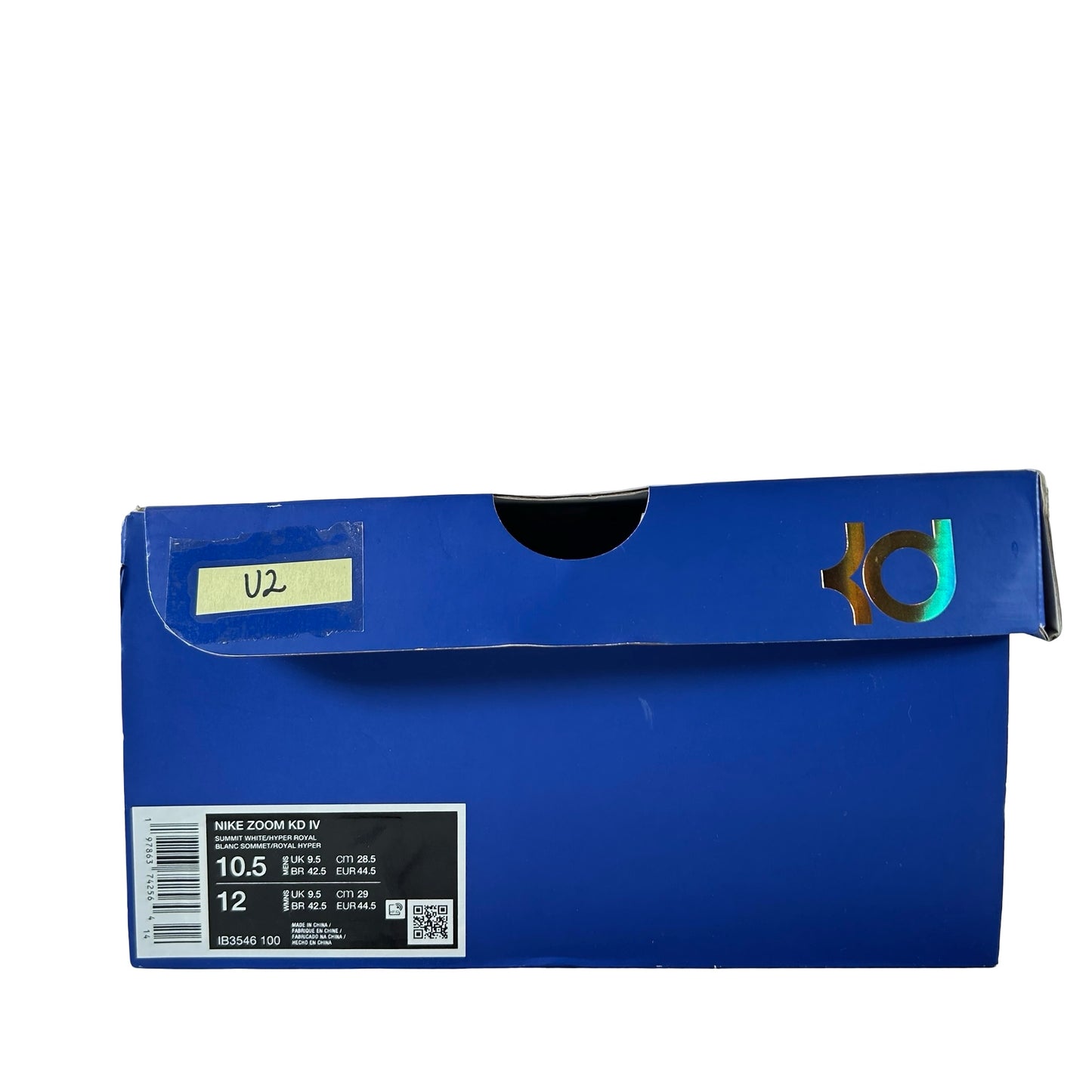 IB3546 100 Nike KD 4 The Real MVP [USED] - 10.5 M (Used2)