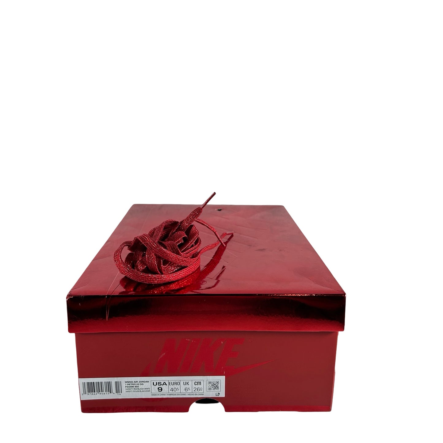 FD2596 602 Jordan 1 High OG Ruby (Women's) [USED] - 9 W (Used)