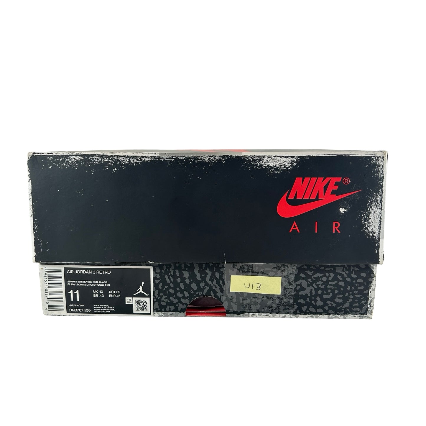 DN3707 100 Jordan 3 Retro White Cement Reimagined [USED] - 11 M (Used13)