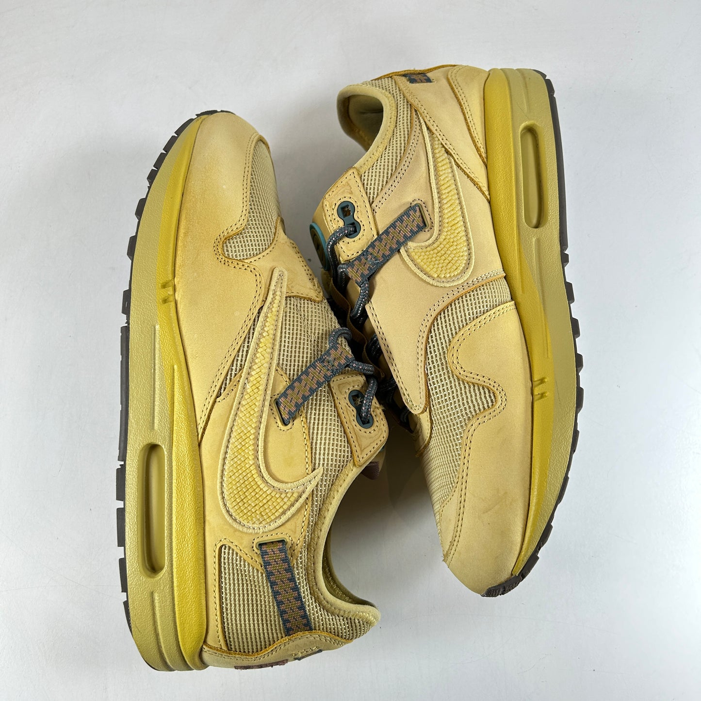 DO9392 700 Nike Air Max 1 Travis Scott Cactus Jack Saturn Gold [USED] - 10.5 M (Used)