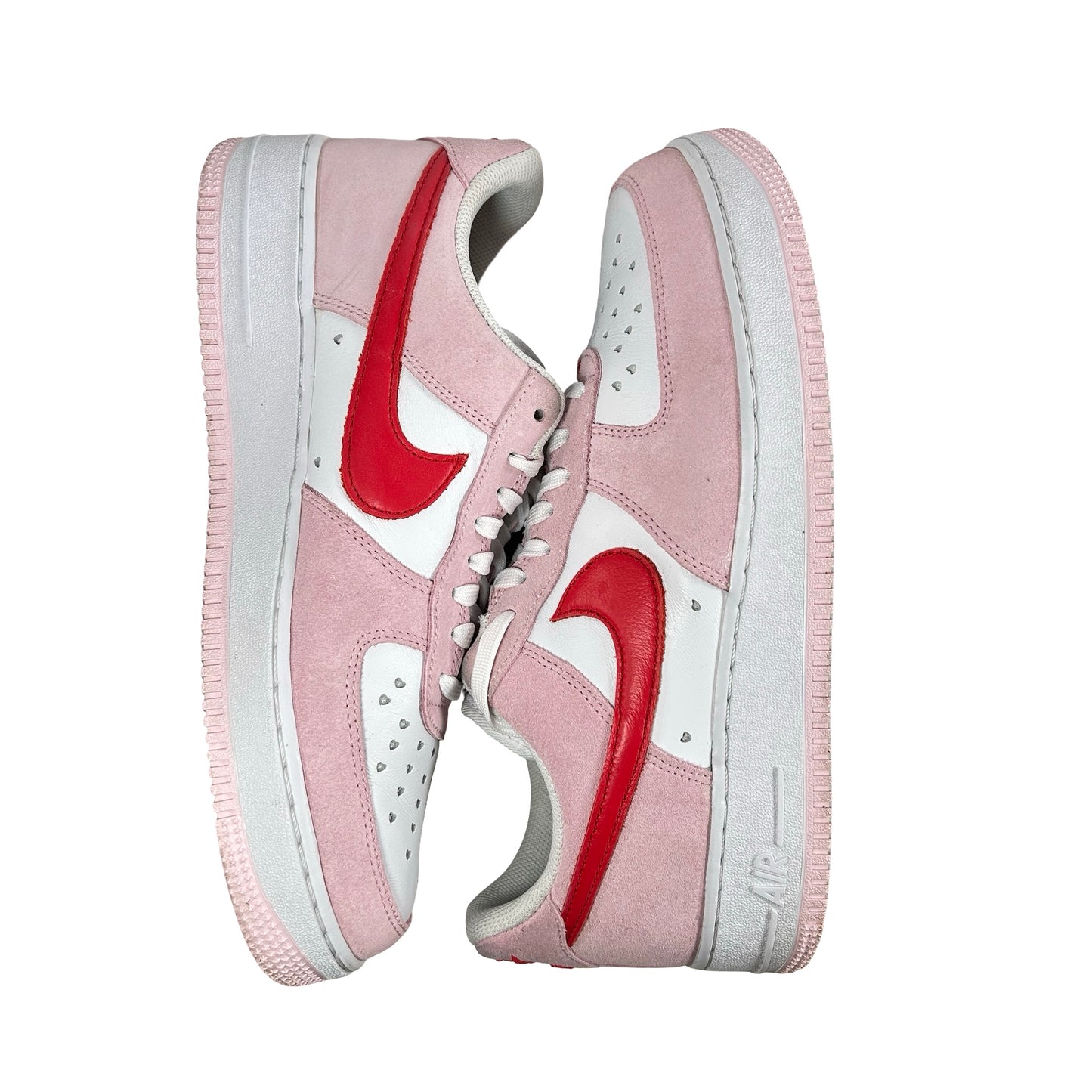 DD3384 600 Nike Air Force 1 Low '07 QS Valentine's Day Love Letter [USED] - 10.5 M (Used)