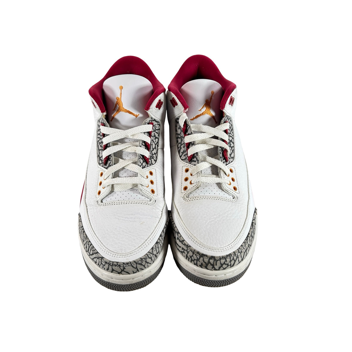 CT8532 126 Jordan 3 Retro Cardinal Red [USED] - 10.5 M (Used3) (No Box3)