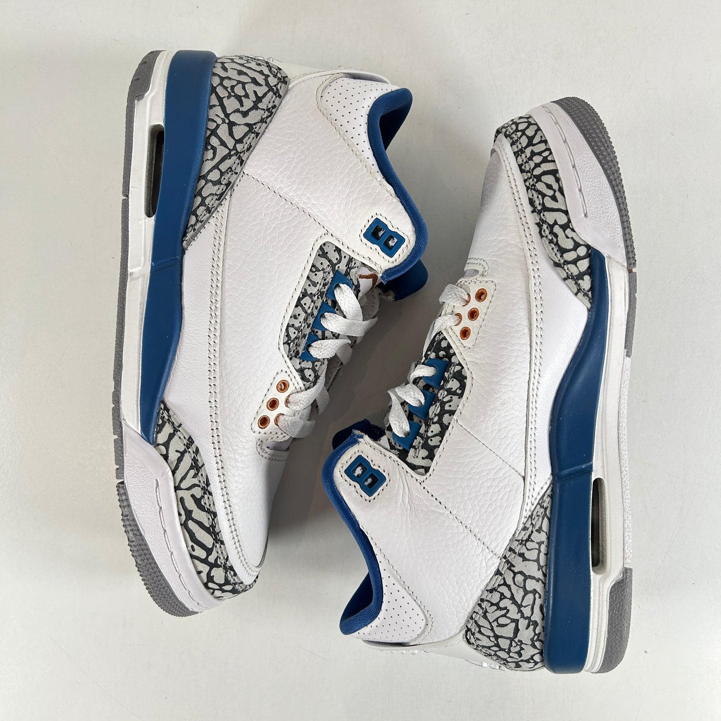 DM0967 148 Jordan 3 Retro Wizards (GS) [USED] - 4.5 Y (Used)