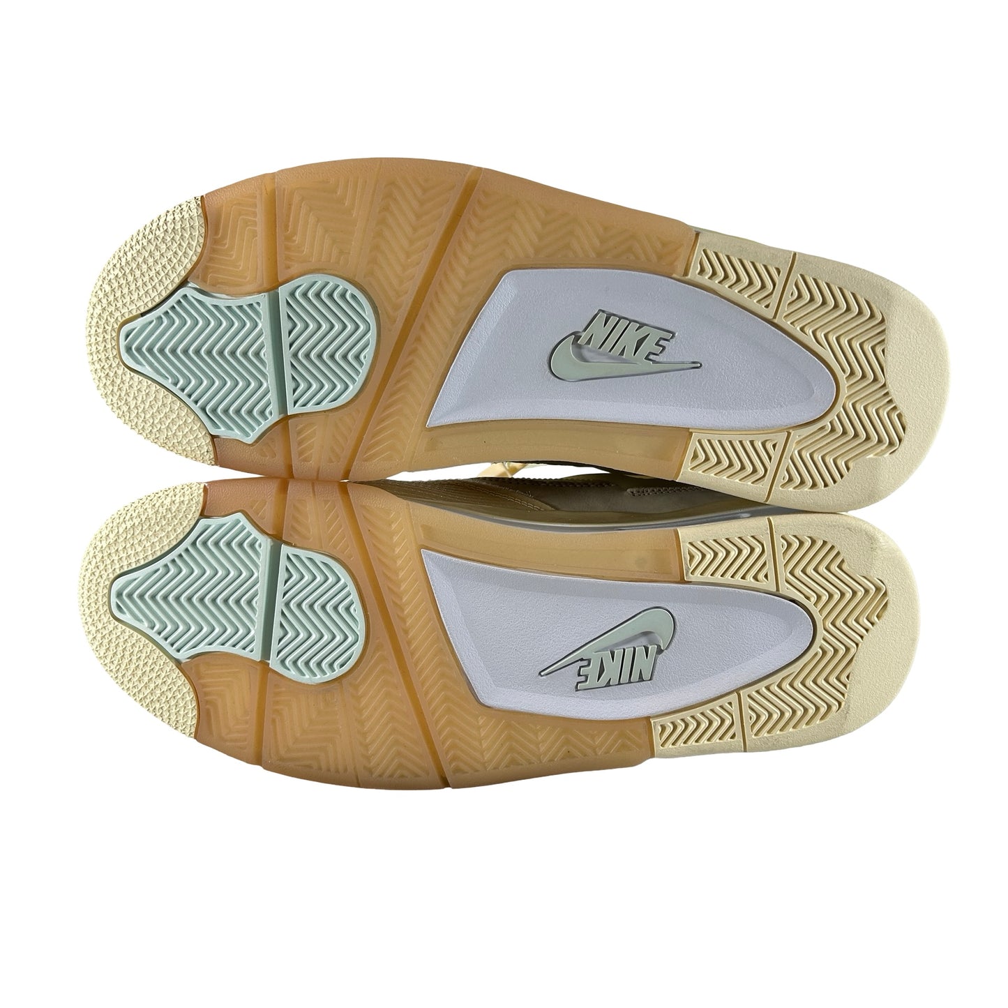 CV9388 100 Jordan 4 Off-White Sail [CONDITIONAL] - 12 W (Yellowing) (Damaged Lid)