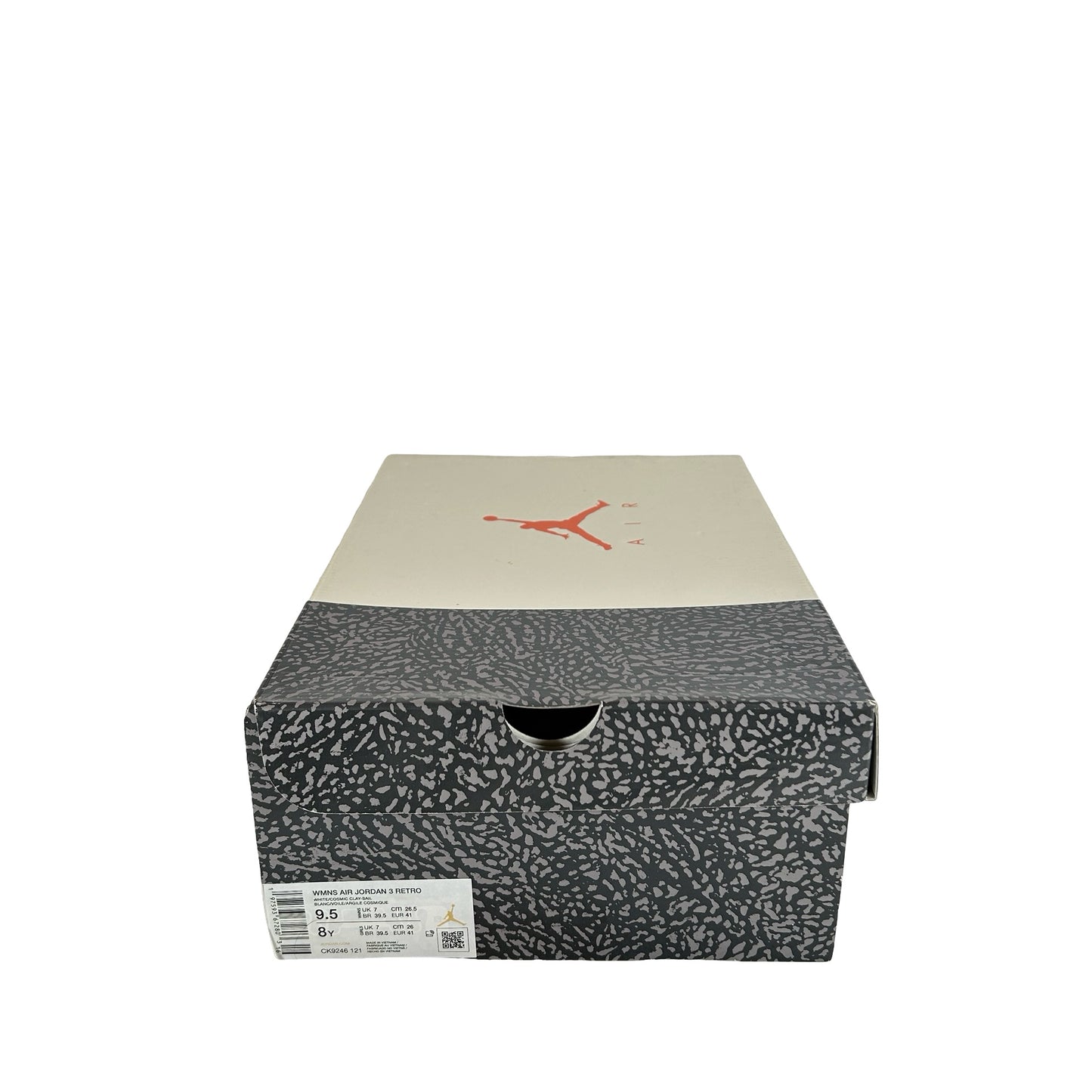 CK9246 121 Jordan 3 Retro Georgia Peach (Women's) [USED] - 9.5 W (Used)