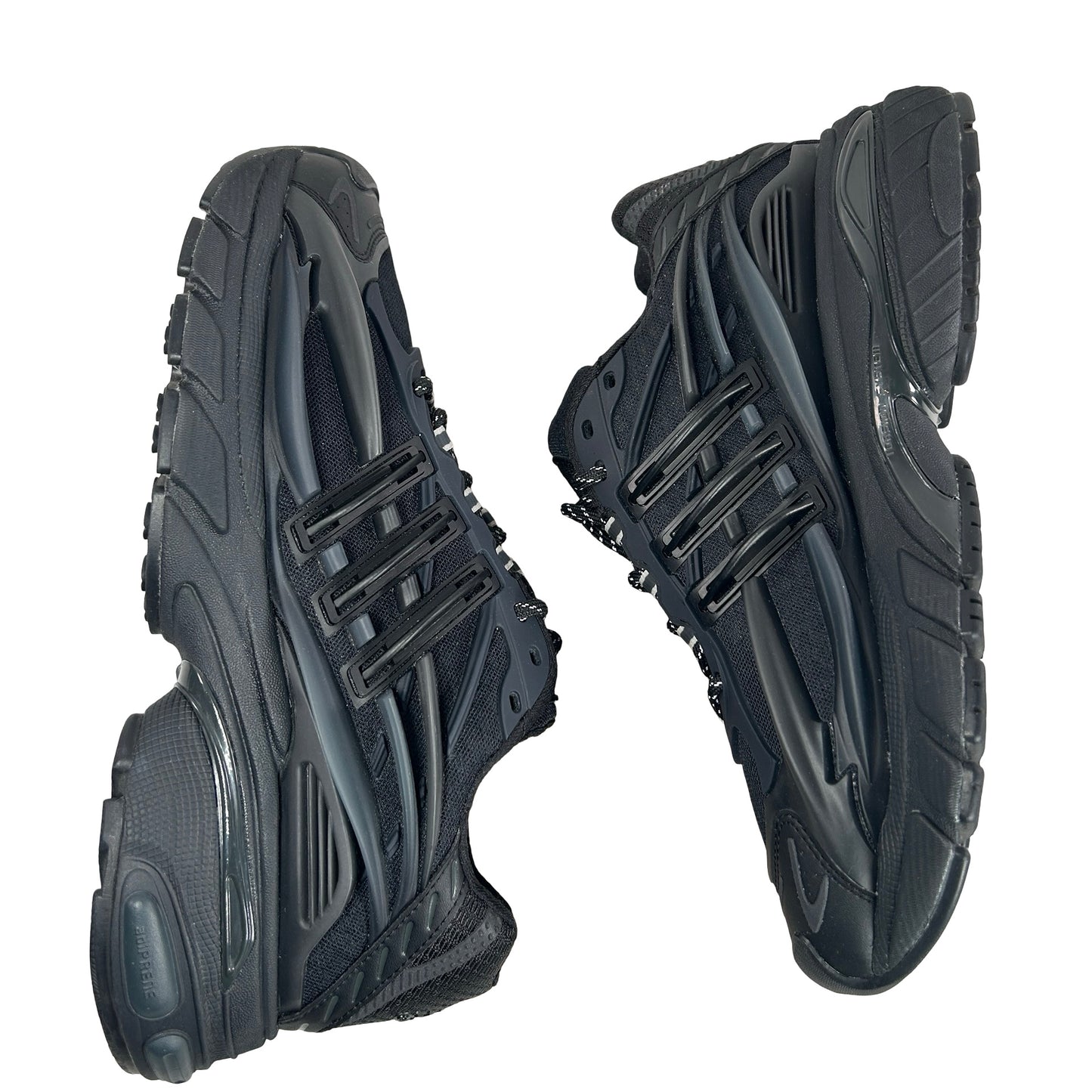 KJ3841 adidas Adistar Jellyfish Pharrell Williams Triple Black [USED] - 10.5 M (Used)