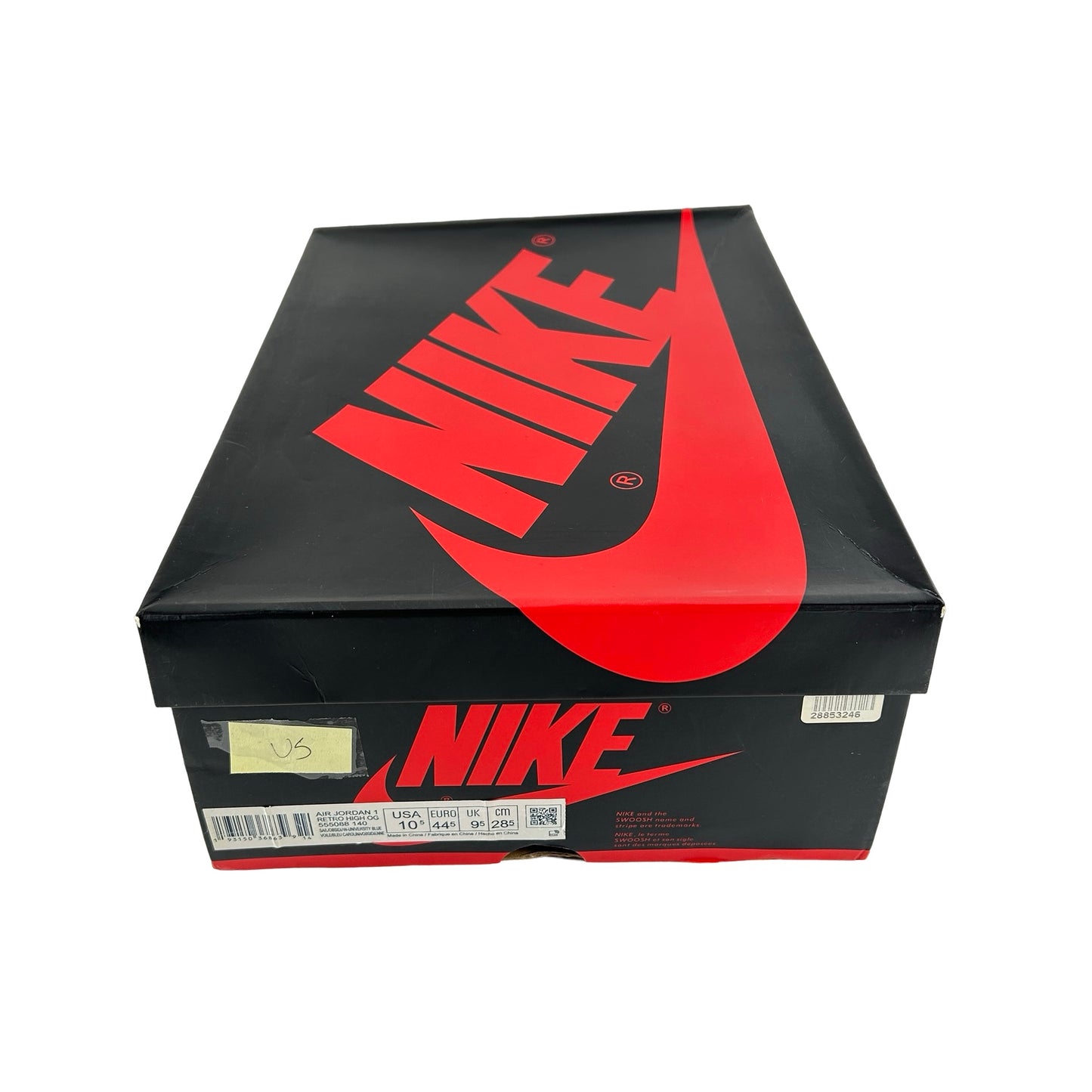 555088 140 Jordan 1 Retro High Obsidian [USED] - 10.5 M (Used5)