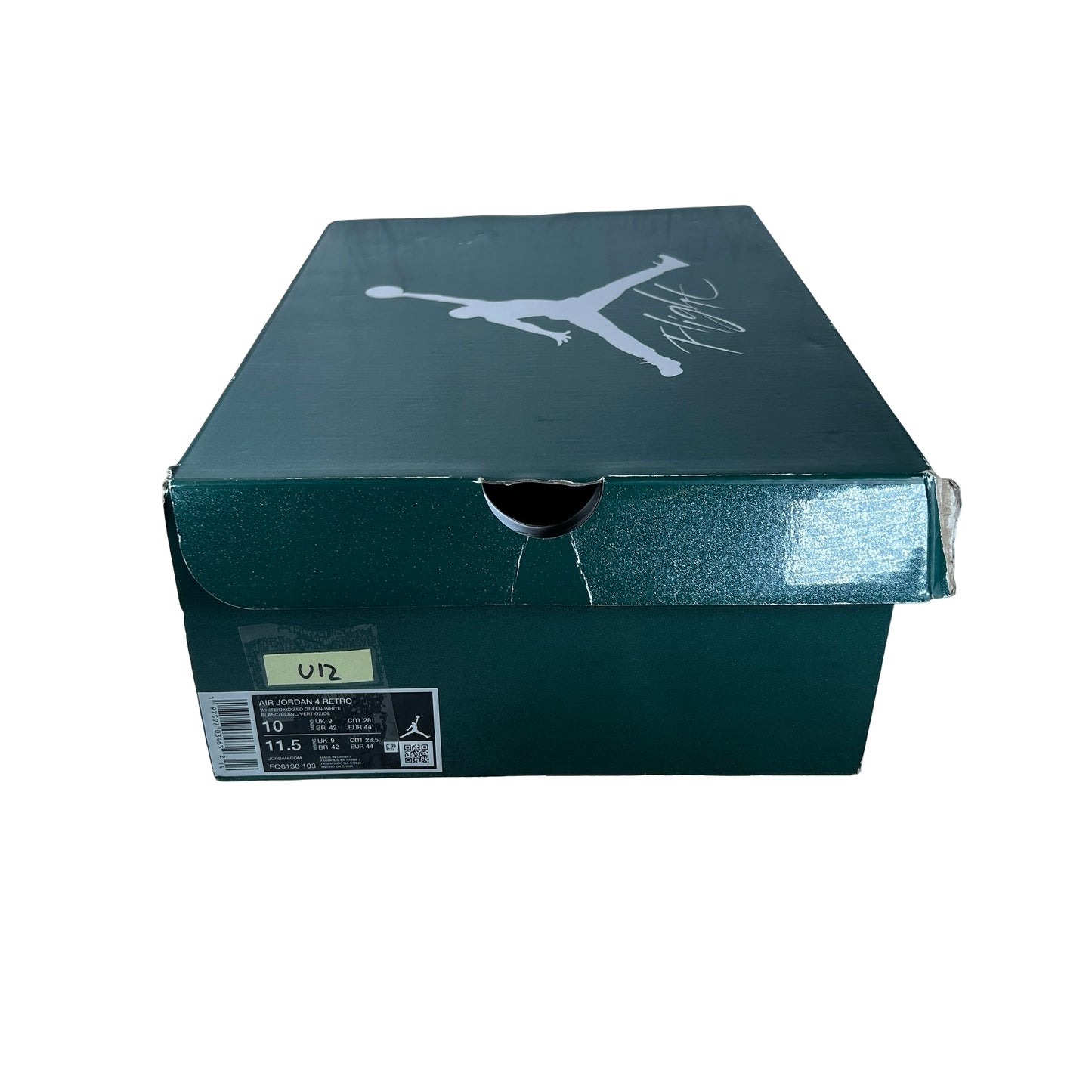 FQ8138 103 Jordan 4 Retro Oxidized Green [USED] - 10 M (Used12)