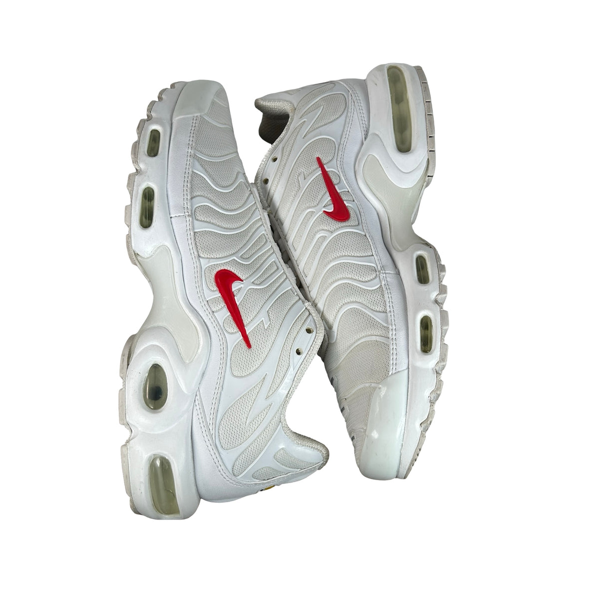 DA1472 100 Nike Air Max Plus Supreme White [USED] - 7 M (Used)