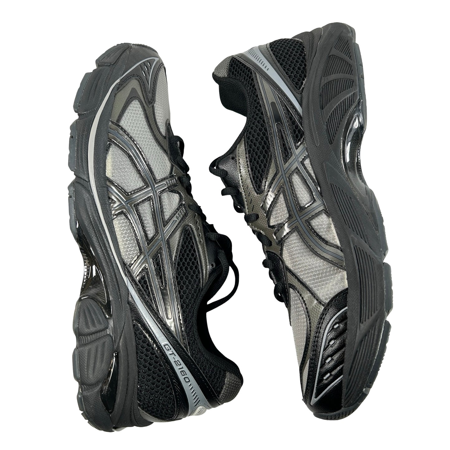 1203A655 001 ASICS GT-2160 Above the Clouds Black Gunmetal [USED] - 11 M (Used) (No Box)