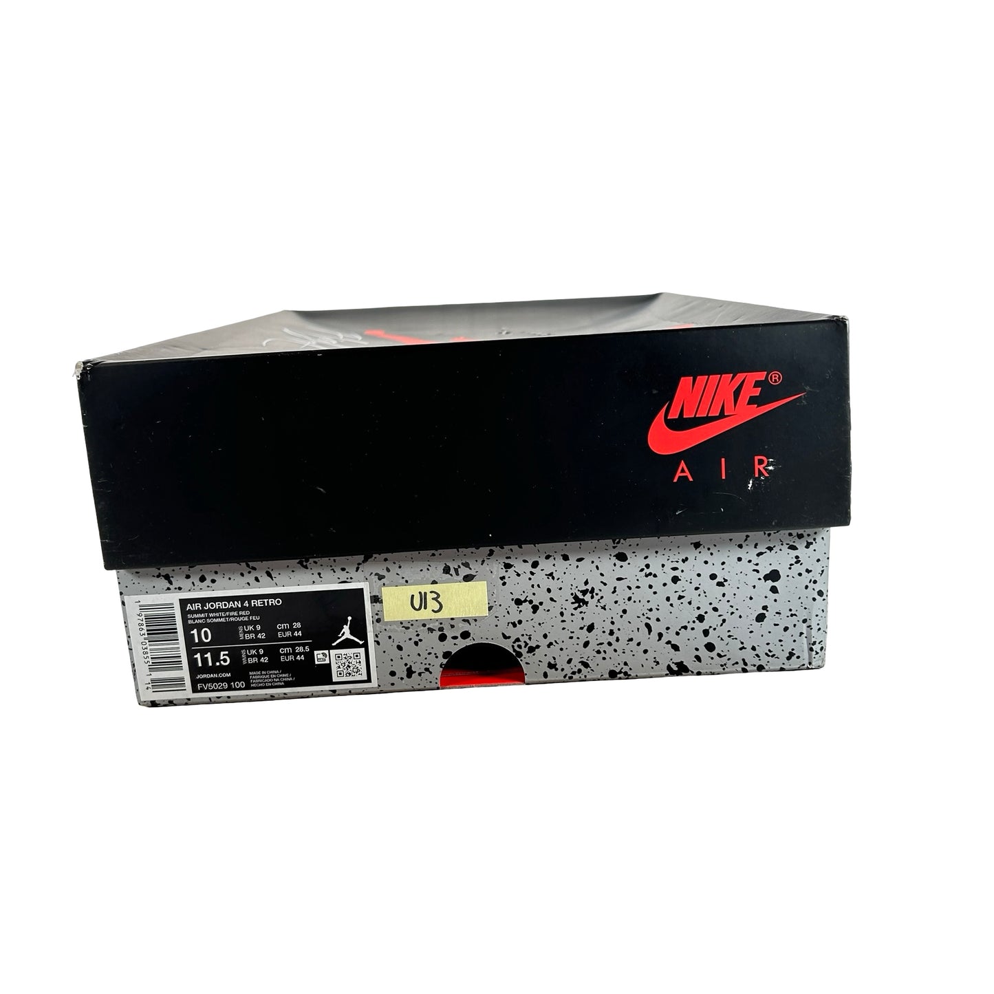 FV5029 100 Jordan 4 Retro White Cement (2025) [USED] - 10 M (Used13)