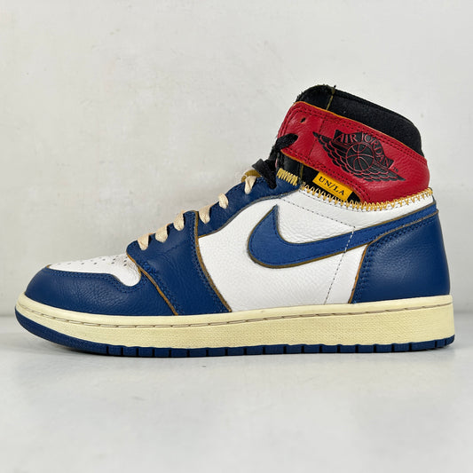 BV1300 146 Jordan 1 Union Storm Blue Toe [USED] - 8.5 M (Used)