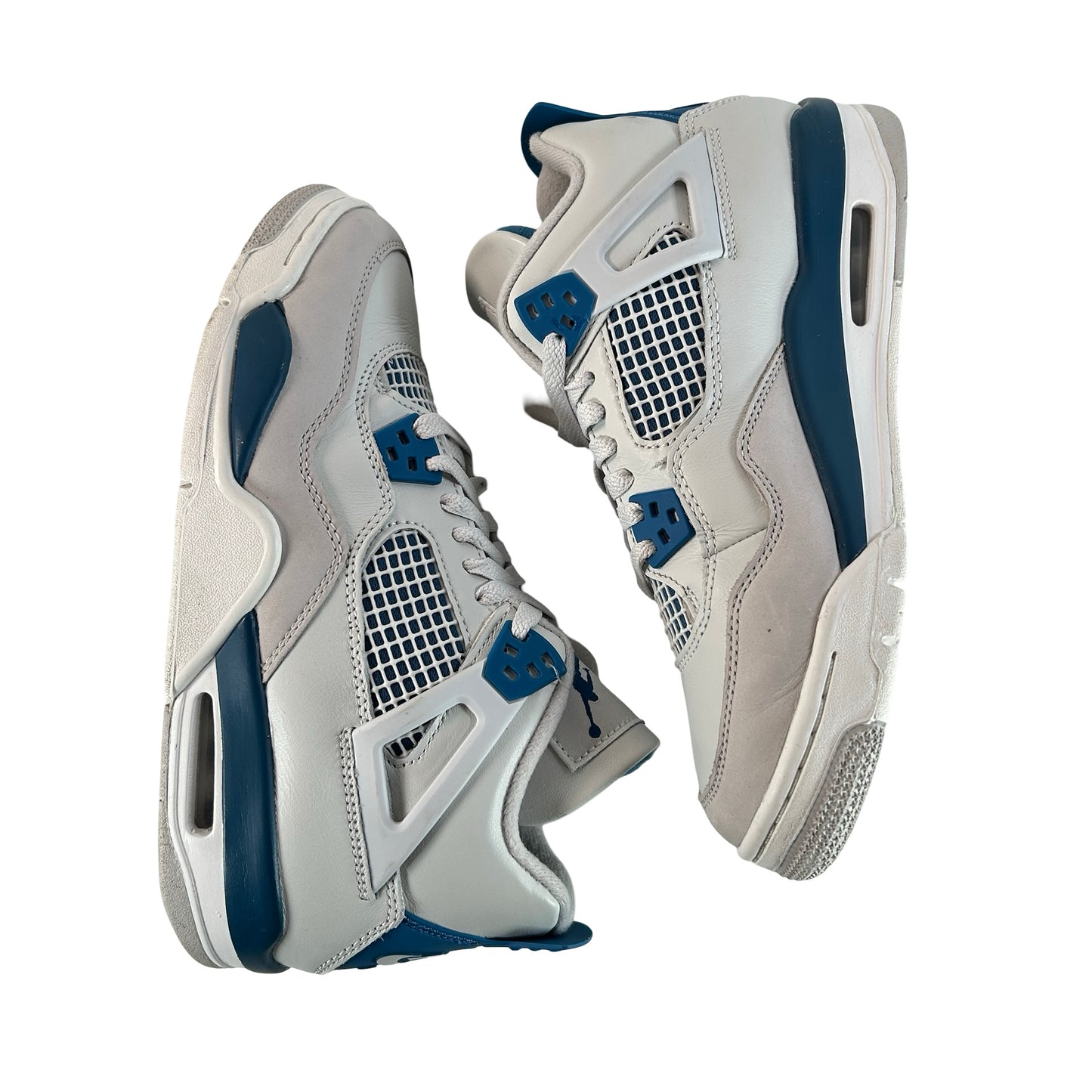 HF4281 141 Jordan 4 Retro Military Blue (2024) (GS) [USED] - 7 Y (Used3)