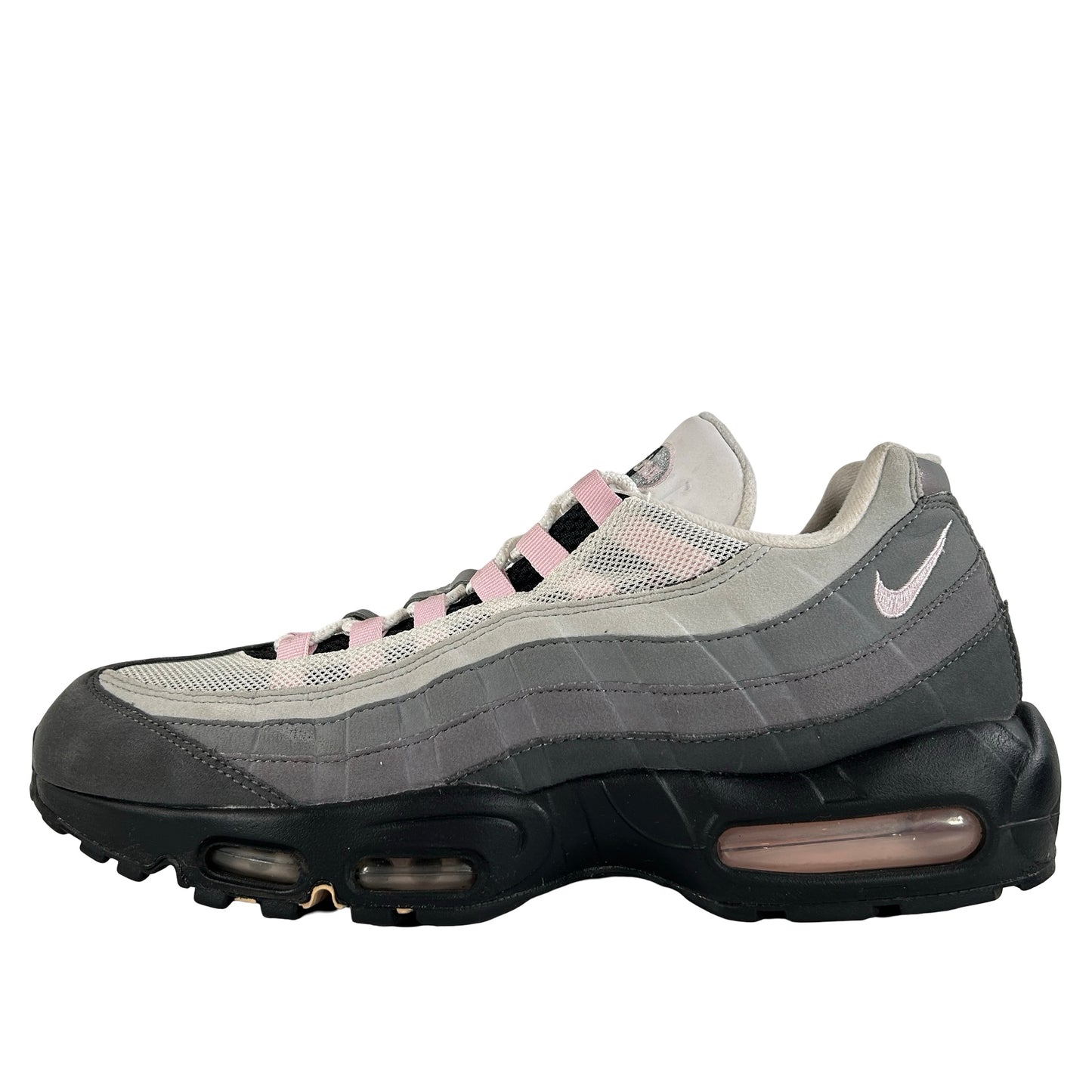 CJ0588 001 Nike Air Max 95 Gunsmoke Pink Foam [USED] - 12 M (Used) (Replace Box)