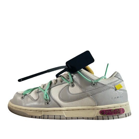 DM1602 114 Nike Dunk Low Off-White Lot 4 [USED] - 7 M (Used)