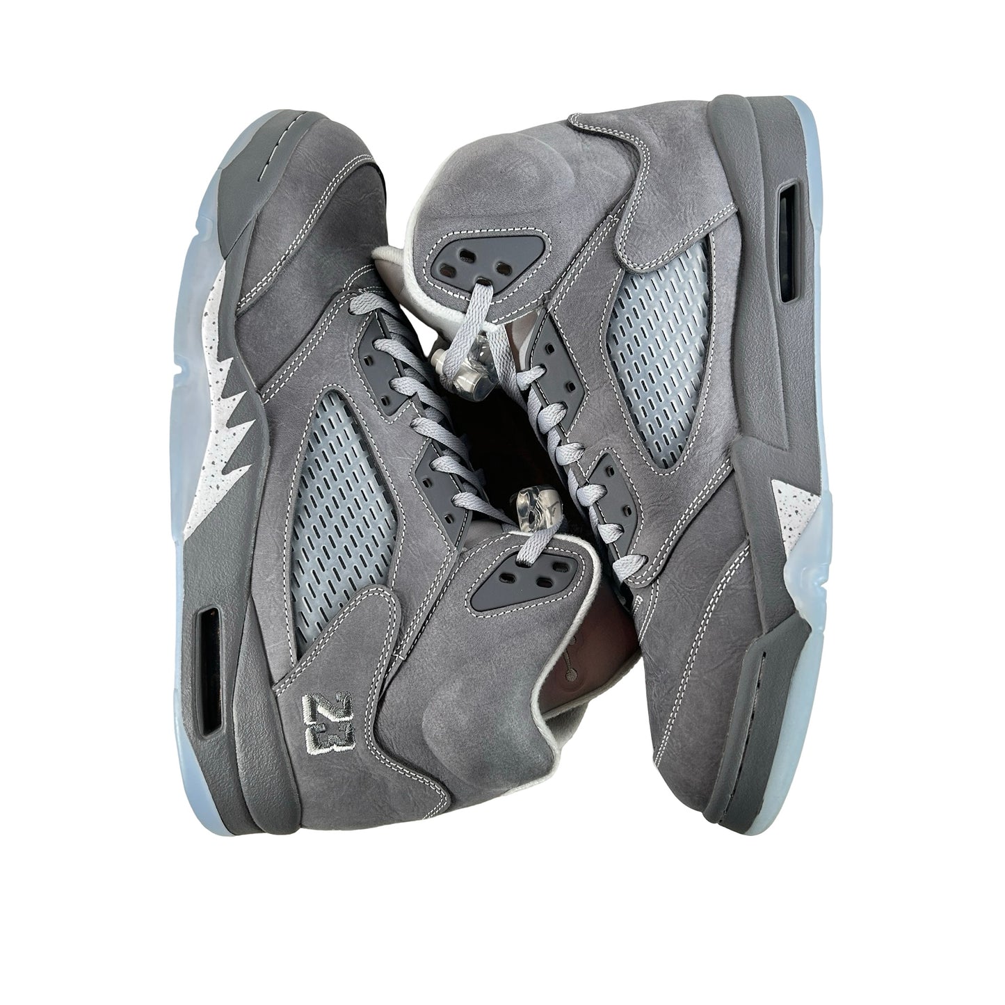 DD0587 002 Jordan 5 Retro Wolf Grey (2026) [USED] - 12 M (Used4)
