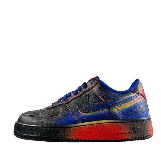 IB6834 001 Nike Air Force 1 Low Retro Heat Map Black Racer Blue [USED] - 9 M (Used)