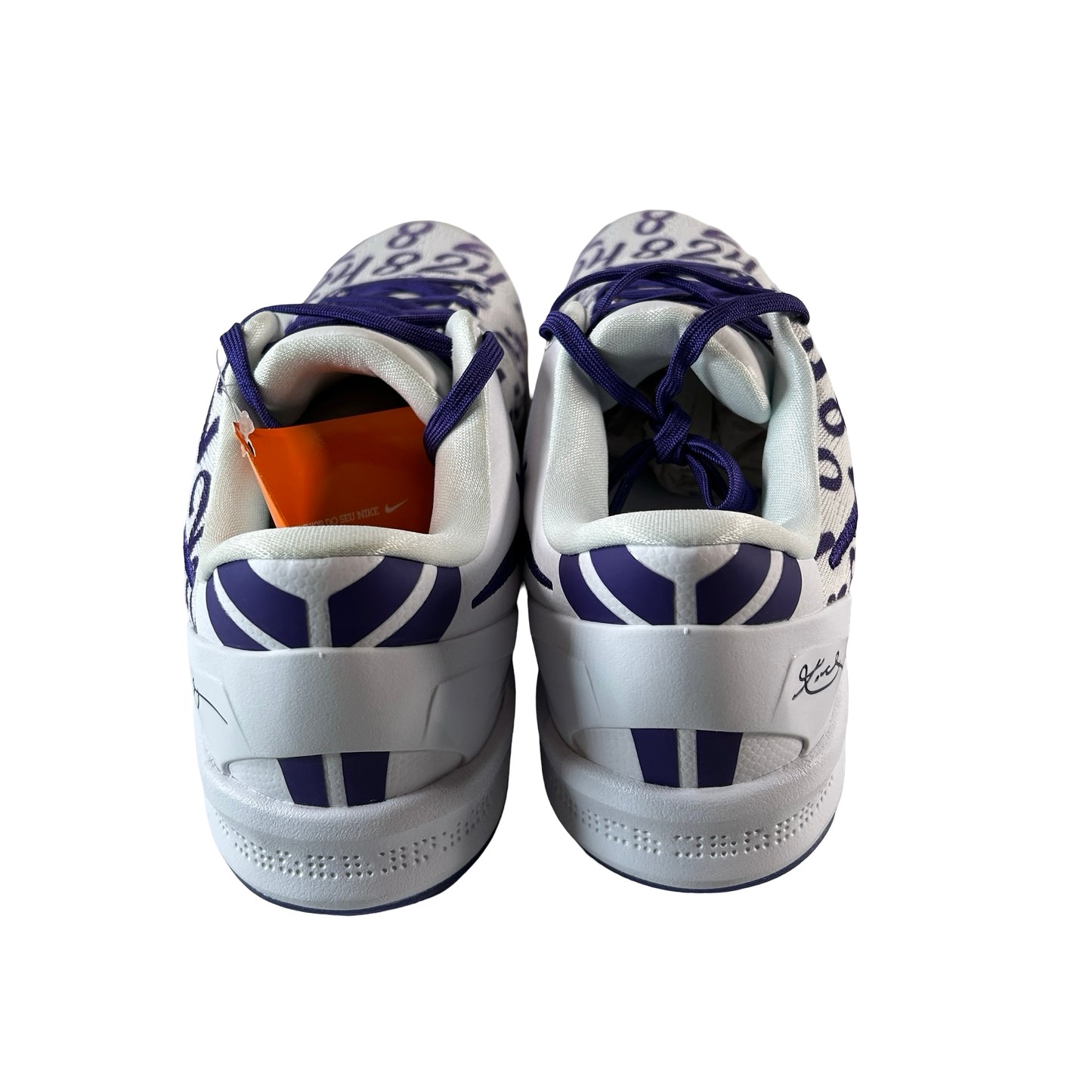 FQ3549 100 Nike Kobe 8 Protro Court Purple - 10 M (Yellowing)