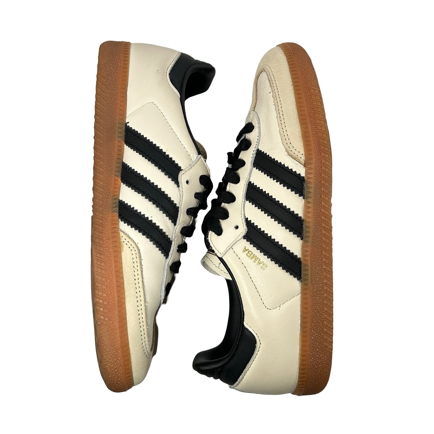 ID0478 Wmns Samba OG 'Cream White Sand Strata' [USED] - 7 W (Used) (No Box)